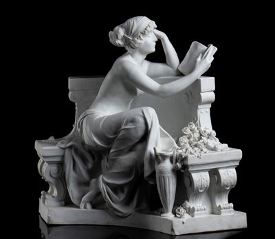Scultura in Porcellana di Biscuit