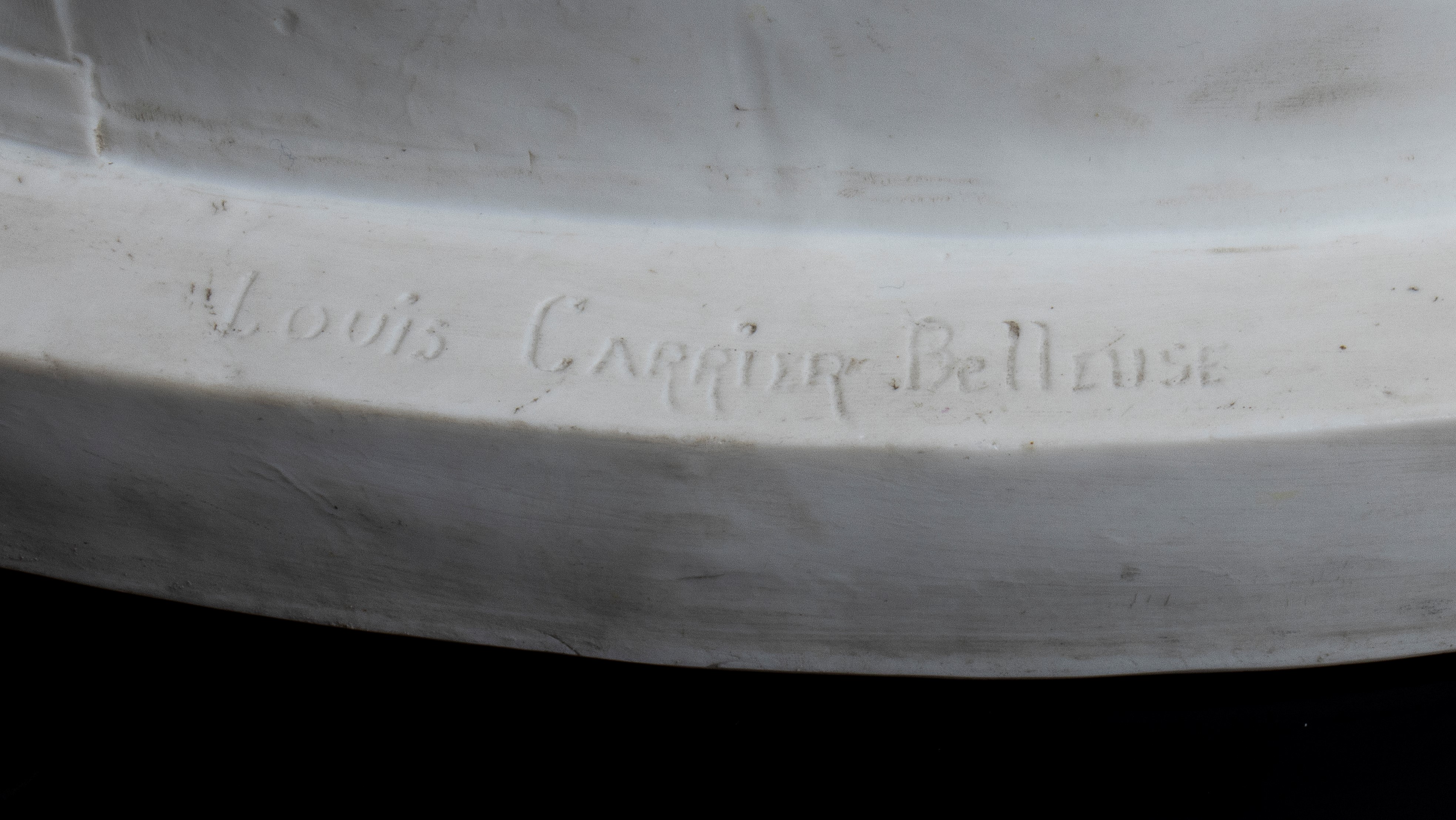 Louis Carier Belleuse (1848-1913) - Scultura in Porcellana di Biscuit