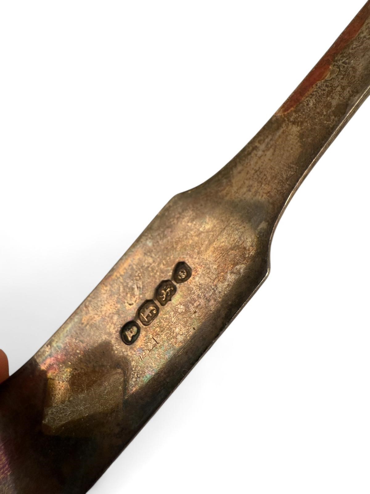 Gruppo di posate in argento georgiane inglesi