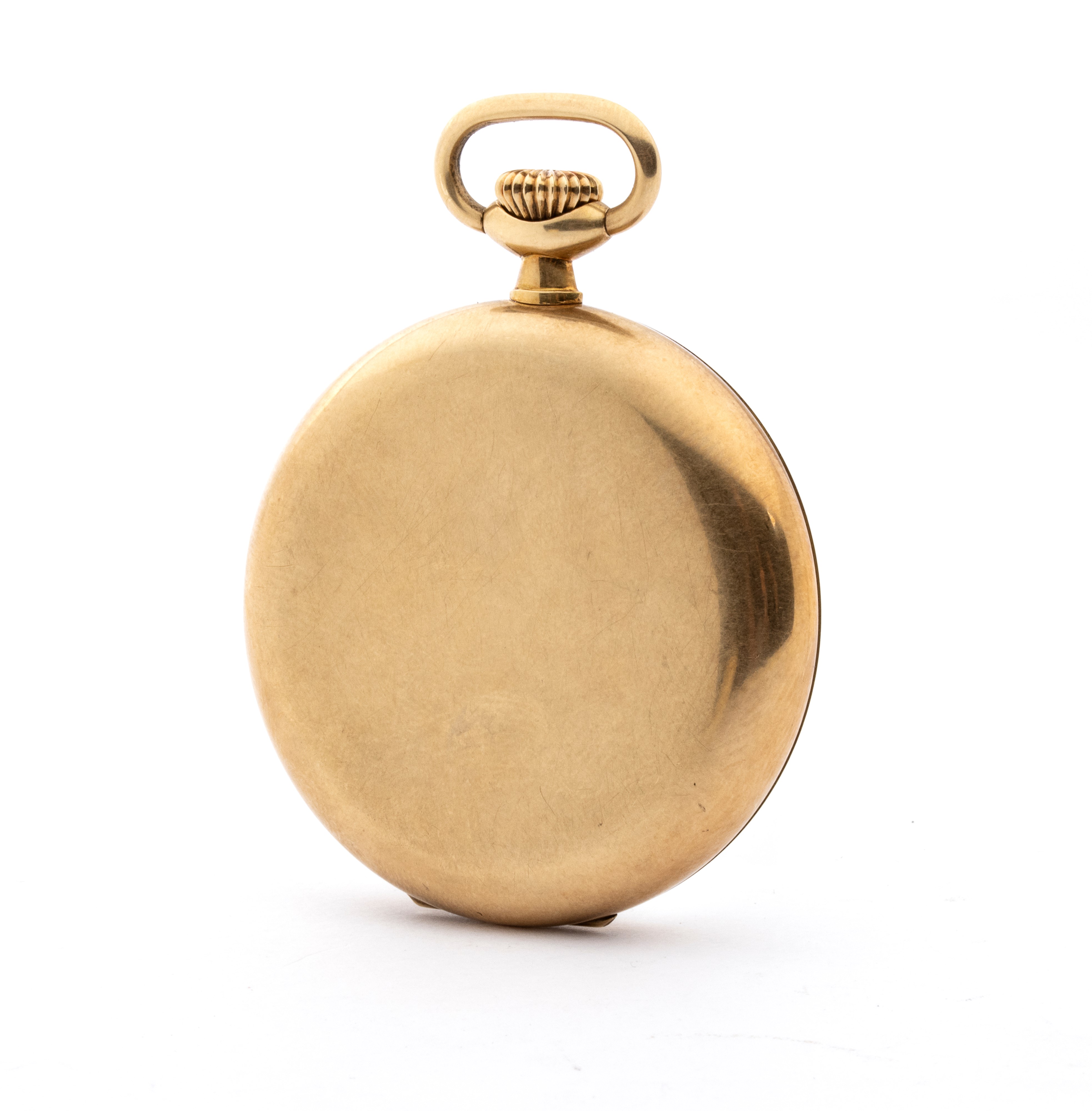 Longines - Orologio da tasca in oro giallo 14k con movimento a carica manuale