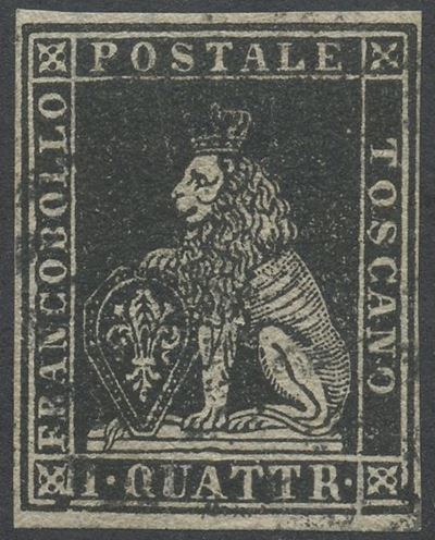 Toscana - II Emissione, 1q. Nero