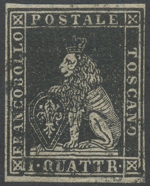 Toscana - II Emissione, 1q. Nero