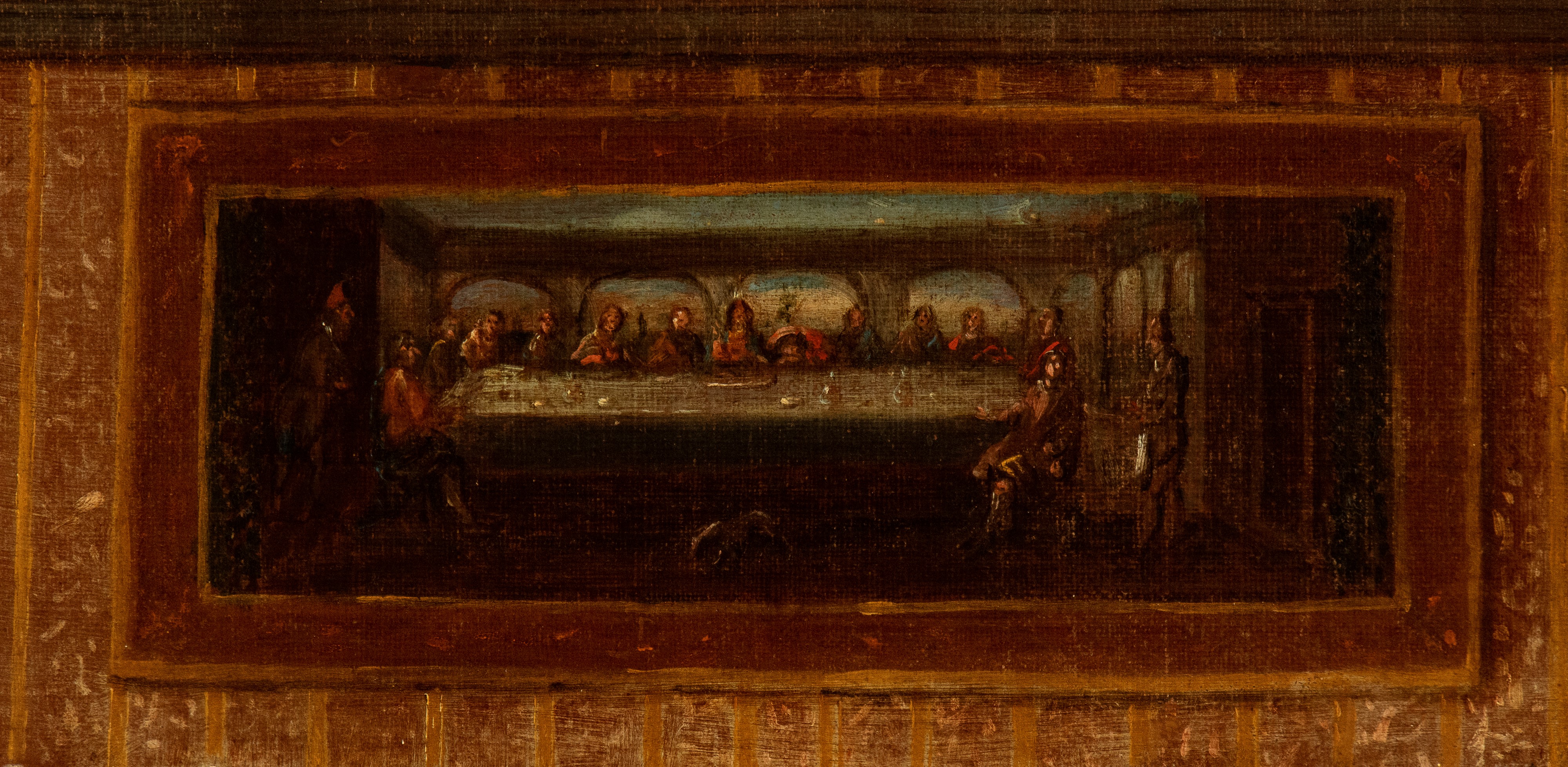 Cerimonia della lavanda dei piedi prima della Missa in Coena Domini