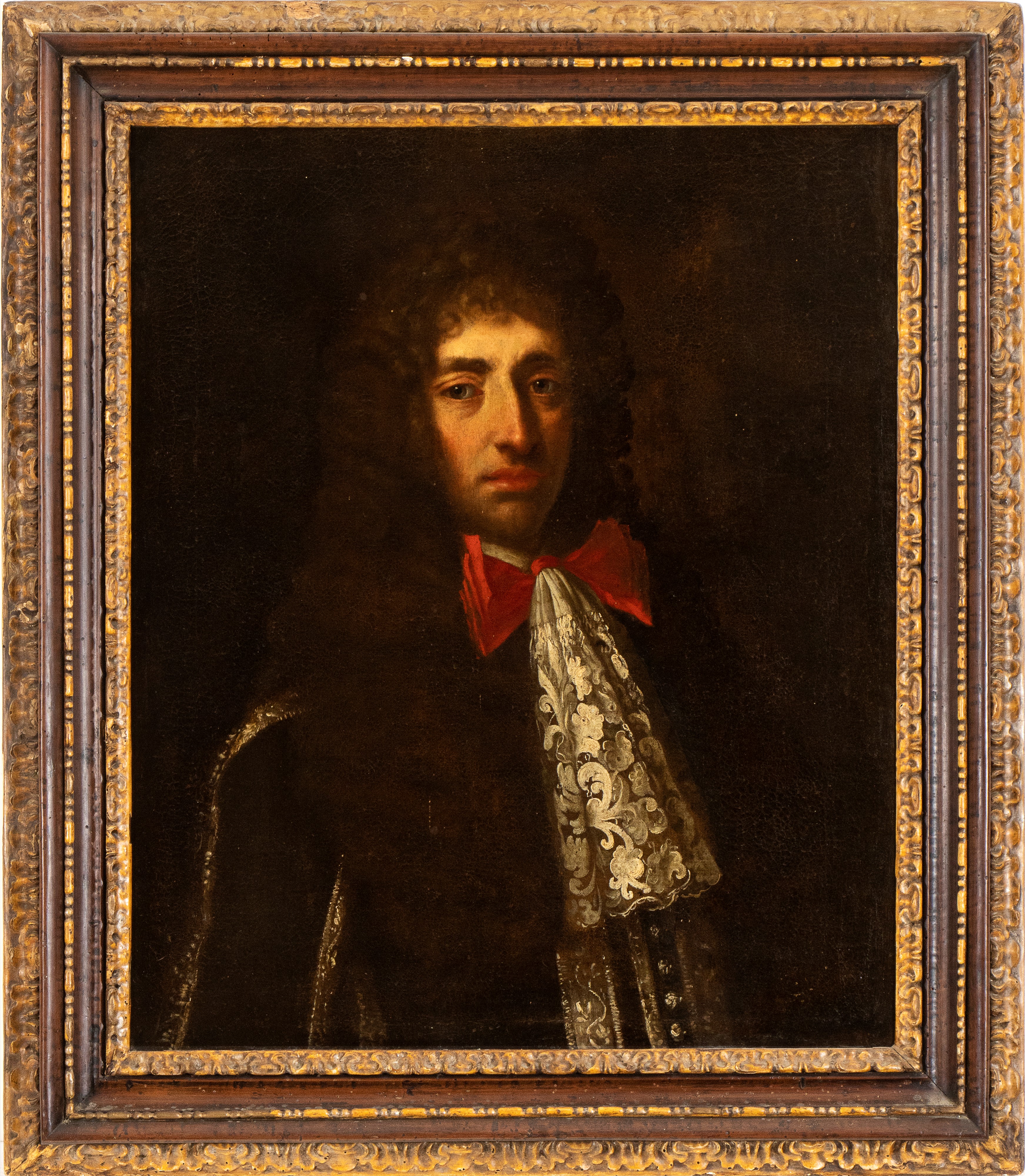 Ritratto di gentiluomo con fiocco rosso