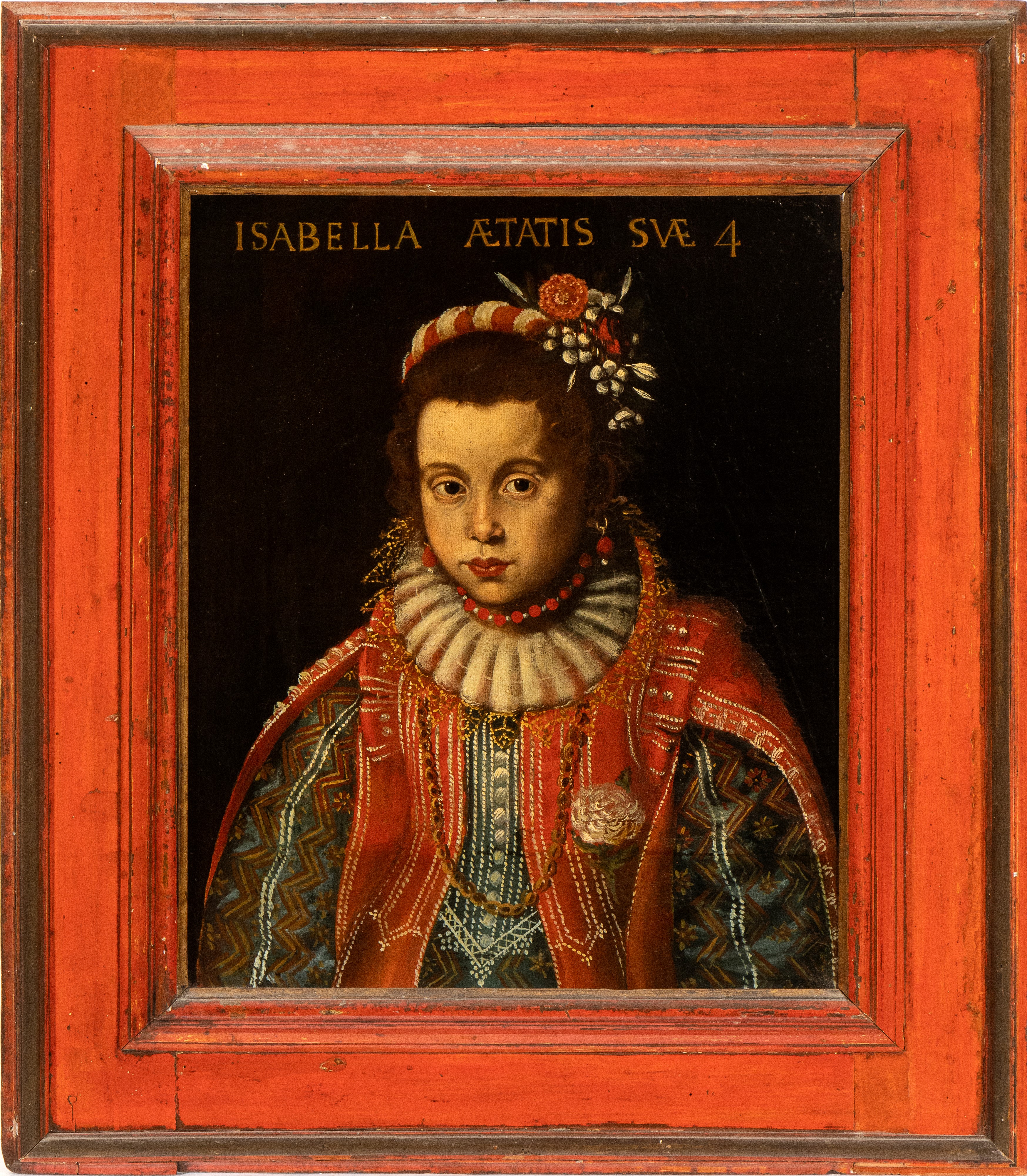 Artista Attivo in Spagna, Seconda Metà XVI Secolo - Ritratto di Isabella D'asburgo, Infanta di Sp...