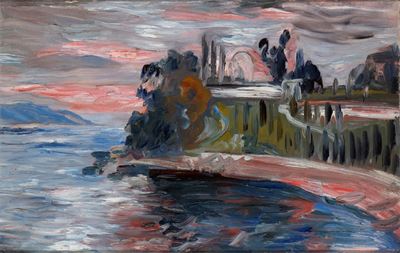 Paesaggio al Tramonto