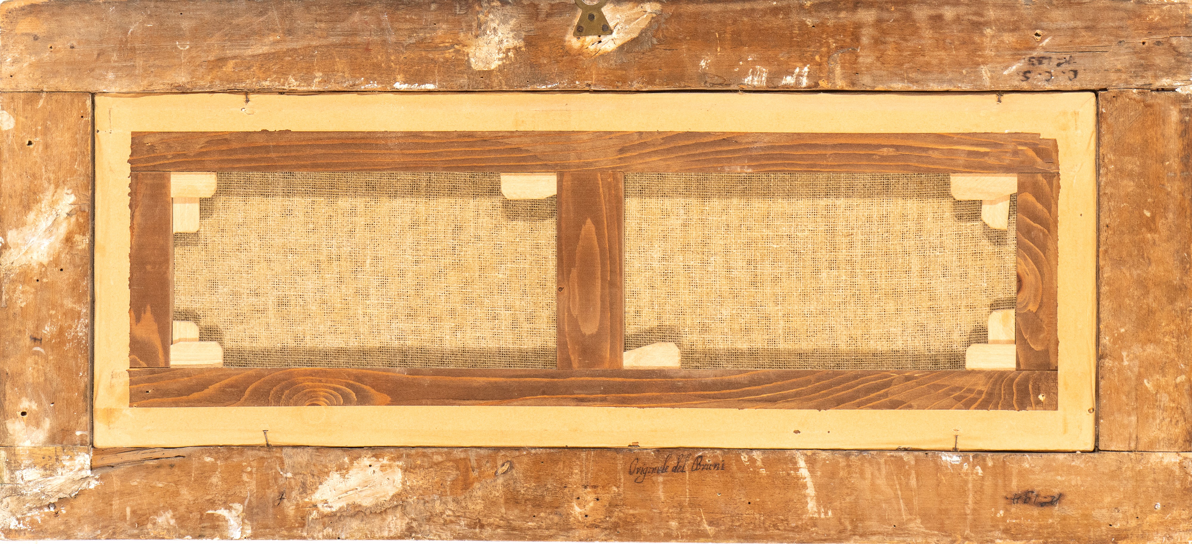 a) Scontro di cavallerie in campo aperto; b) Battaglia presso un ponte. Coppia di dipinti