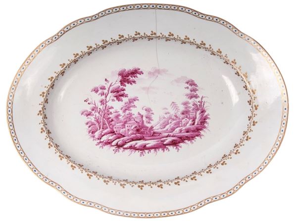 Porcelain tray