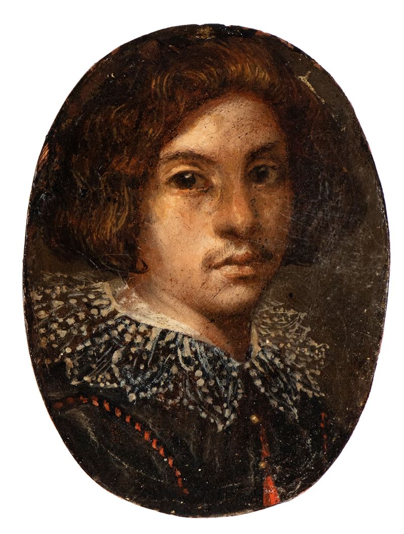 Ritratto di giovane con colletto di pizzo