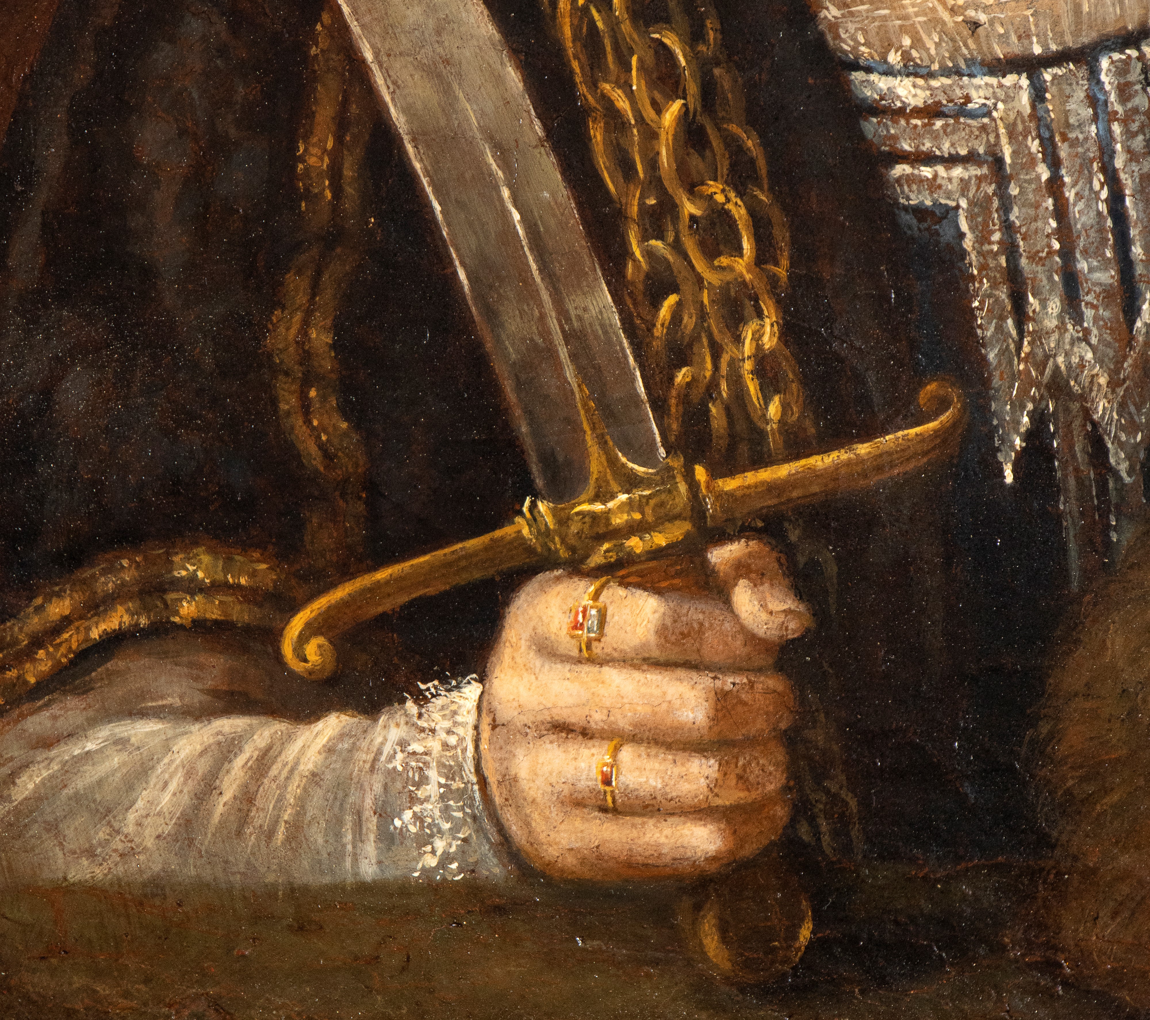 Scuola Romana, Prima Metà XVII Secolo, Artista Attivo a Roma, Prima Metà XVII Secolo - Giuditta c...