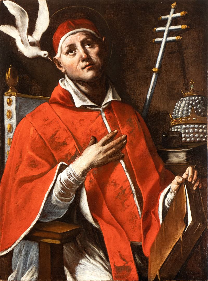 Artista Attivo a Roma, Prima Metà XVII Secolo - San Gregorio Magno