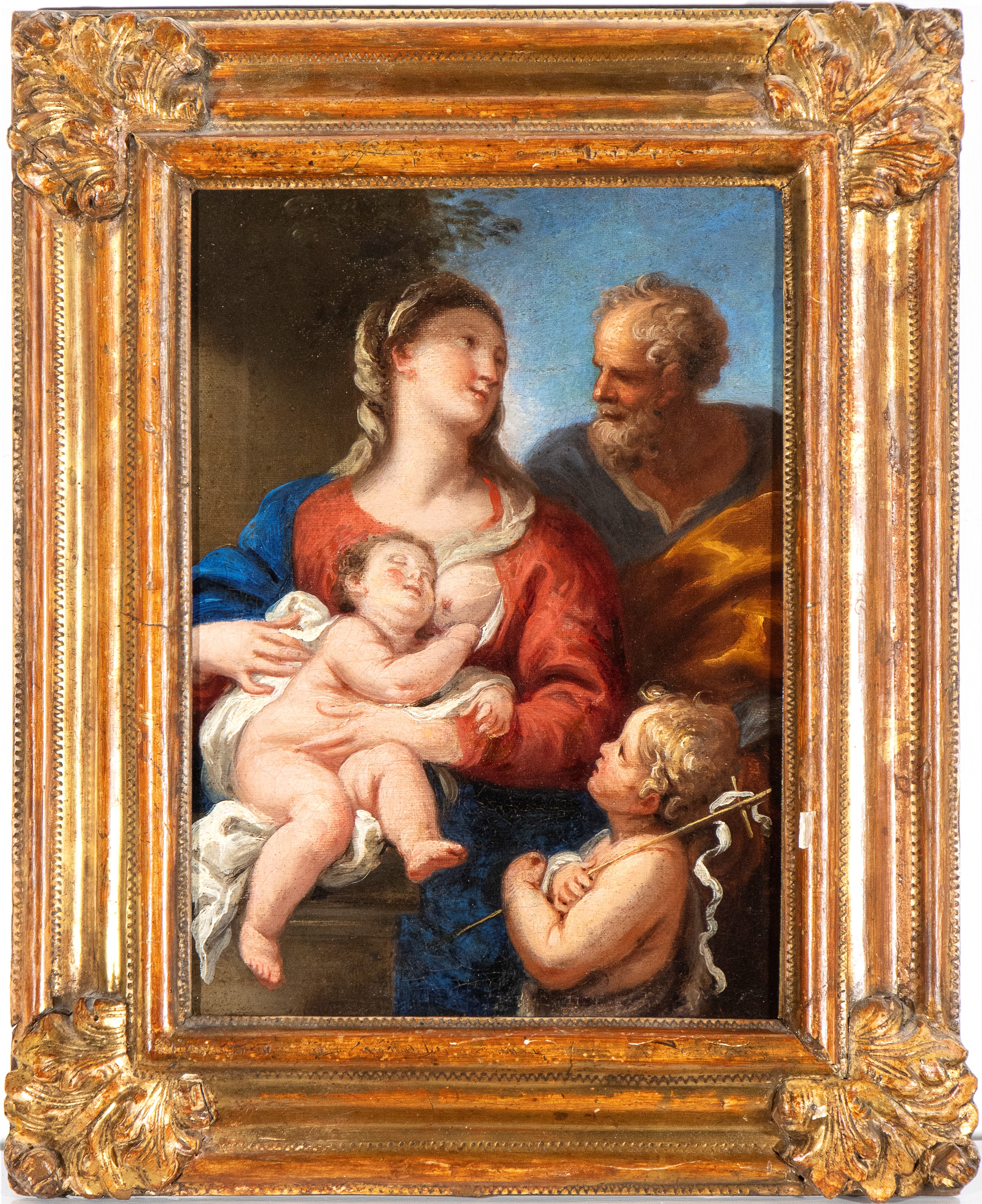 Sacra Famiglia con San Giovannino