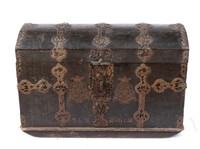 Baulea Forziere Spagnolo in Legno, Luigi XV