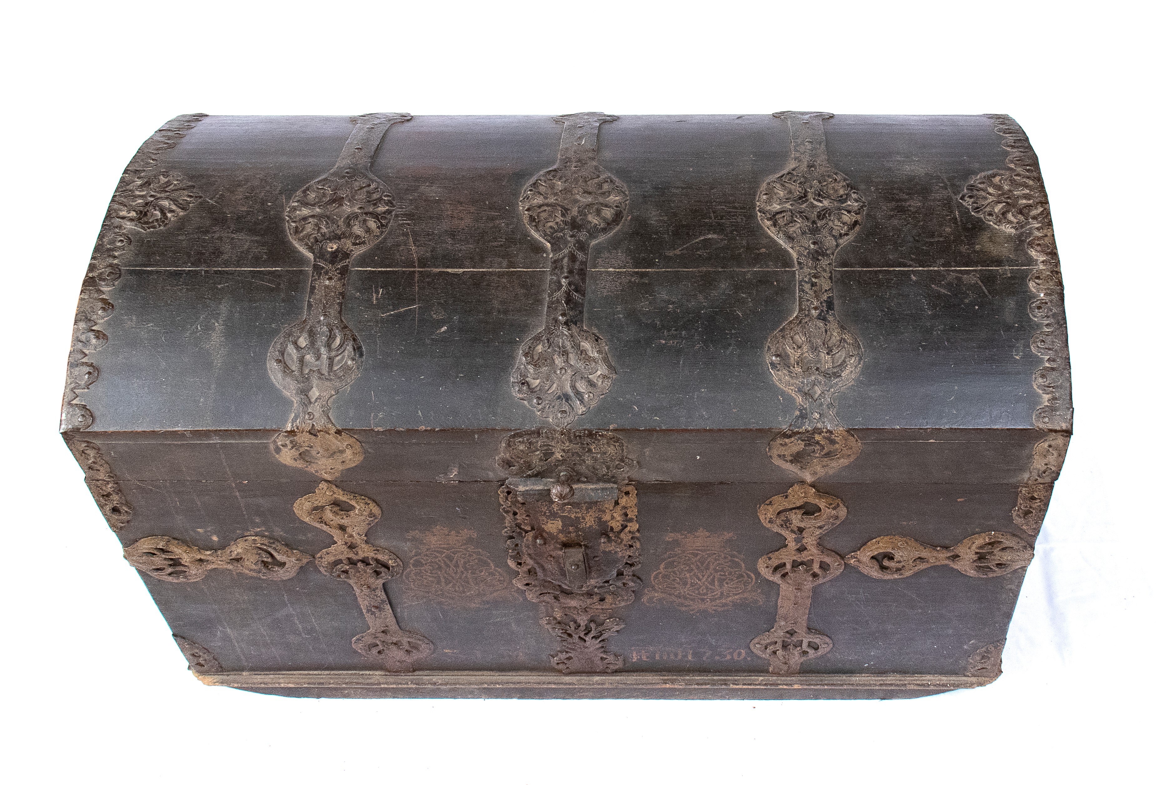 Baulea Forziere Spagnolo in Legno, Luigi XV