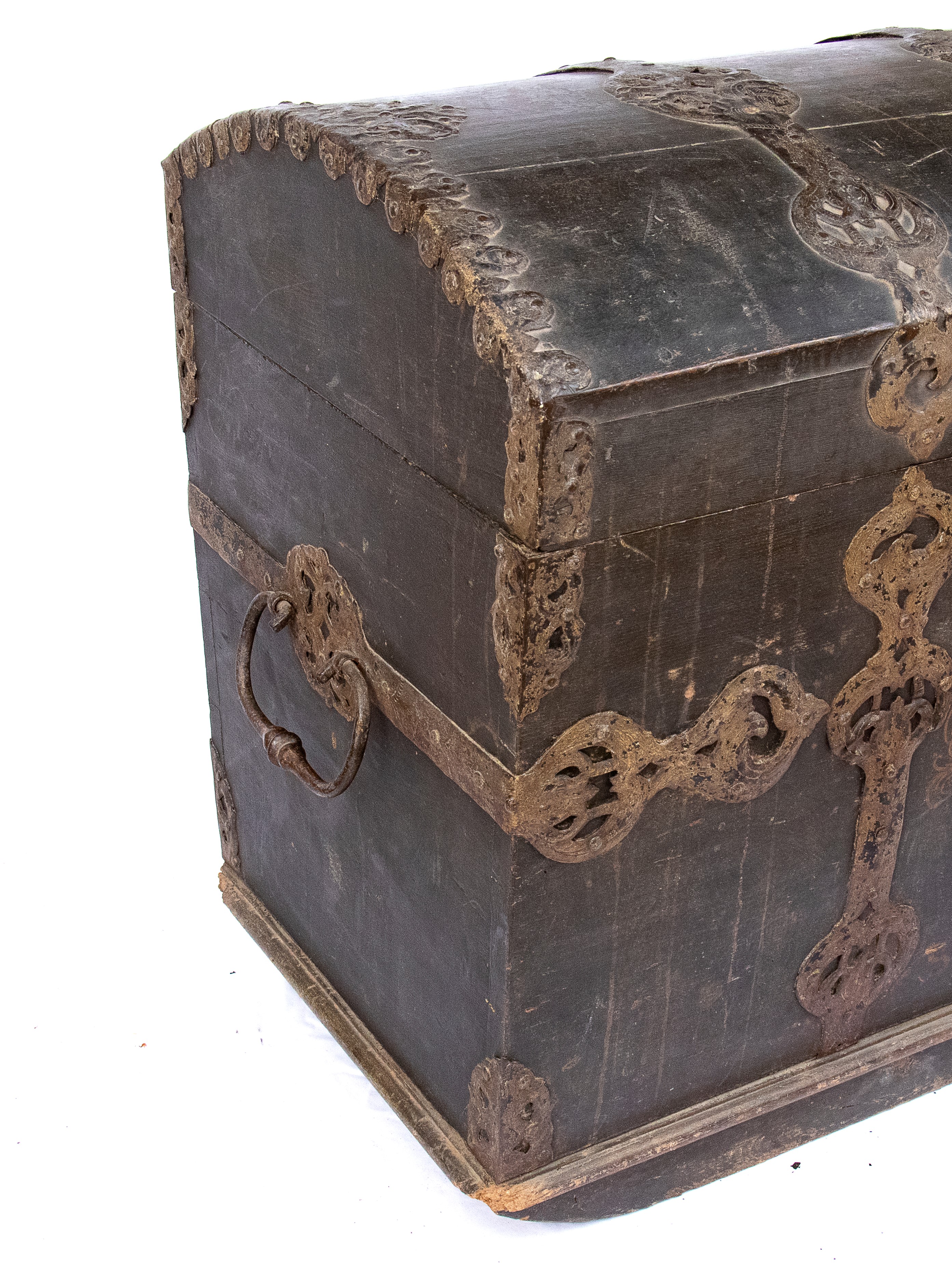 Baulea Forziere Spagnolo in Legno, Luigi XV