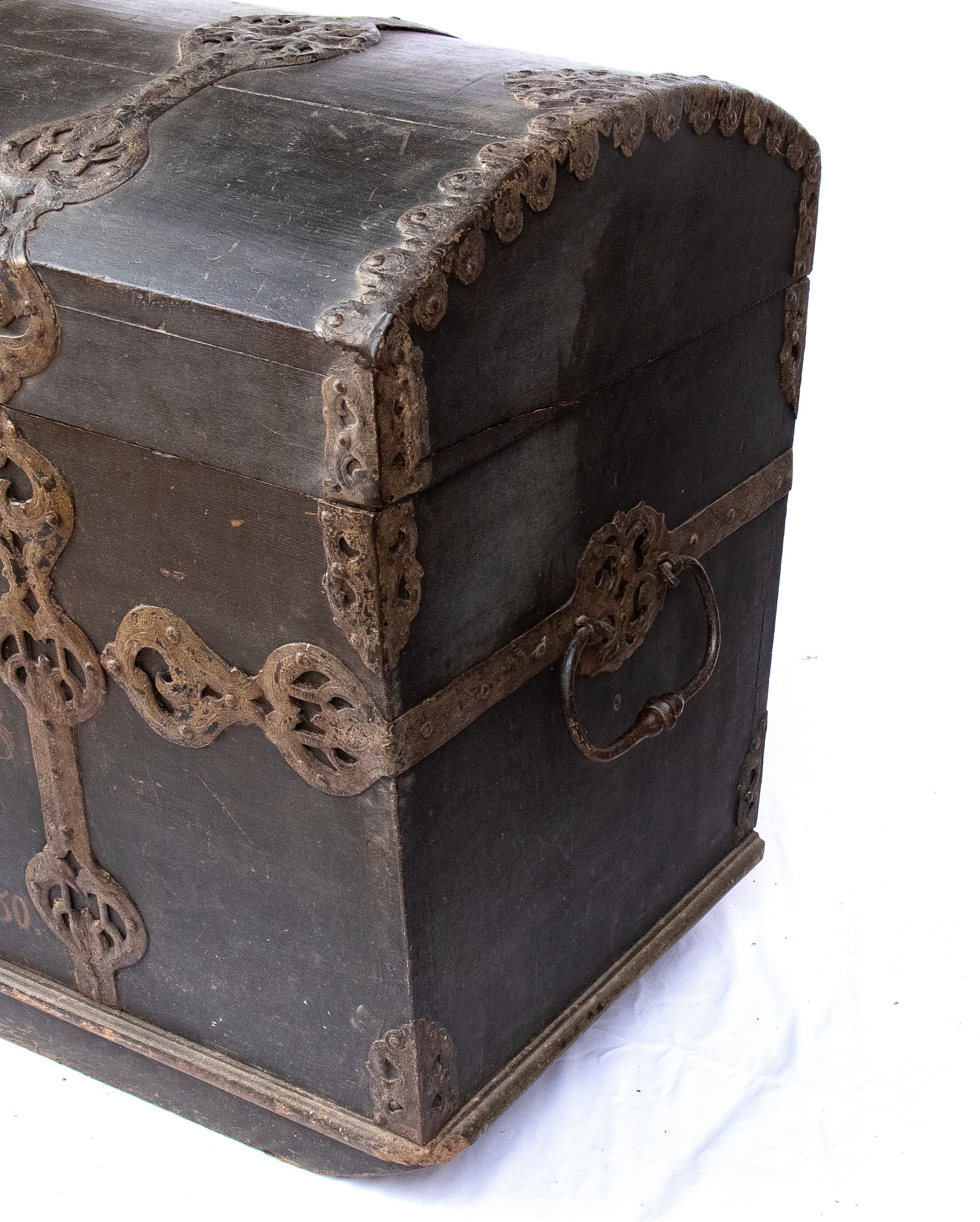 Baulea Forziere Spagnolo in Legno, Luigi XV