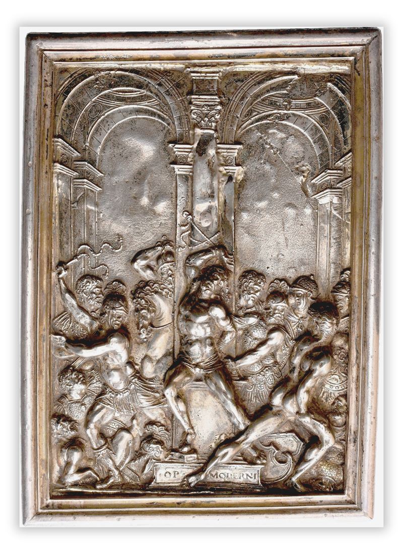 Galeazzo Mondella Detto il Moderno - Flagellazione di Cristo
