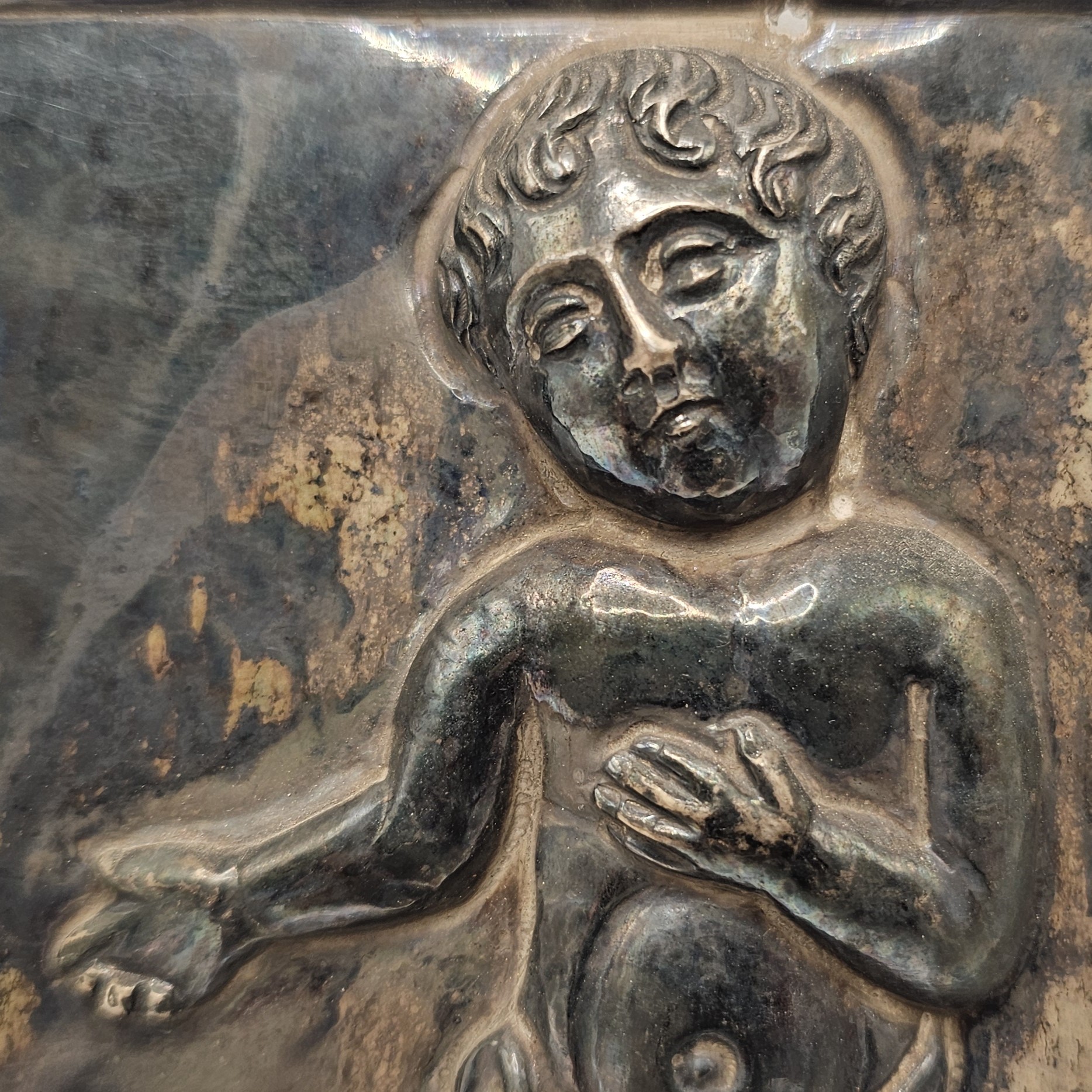 Ex-voto italiano in argento, 833/1000, Napoli (1832–1835/1872)