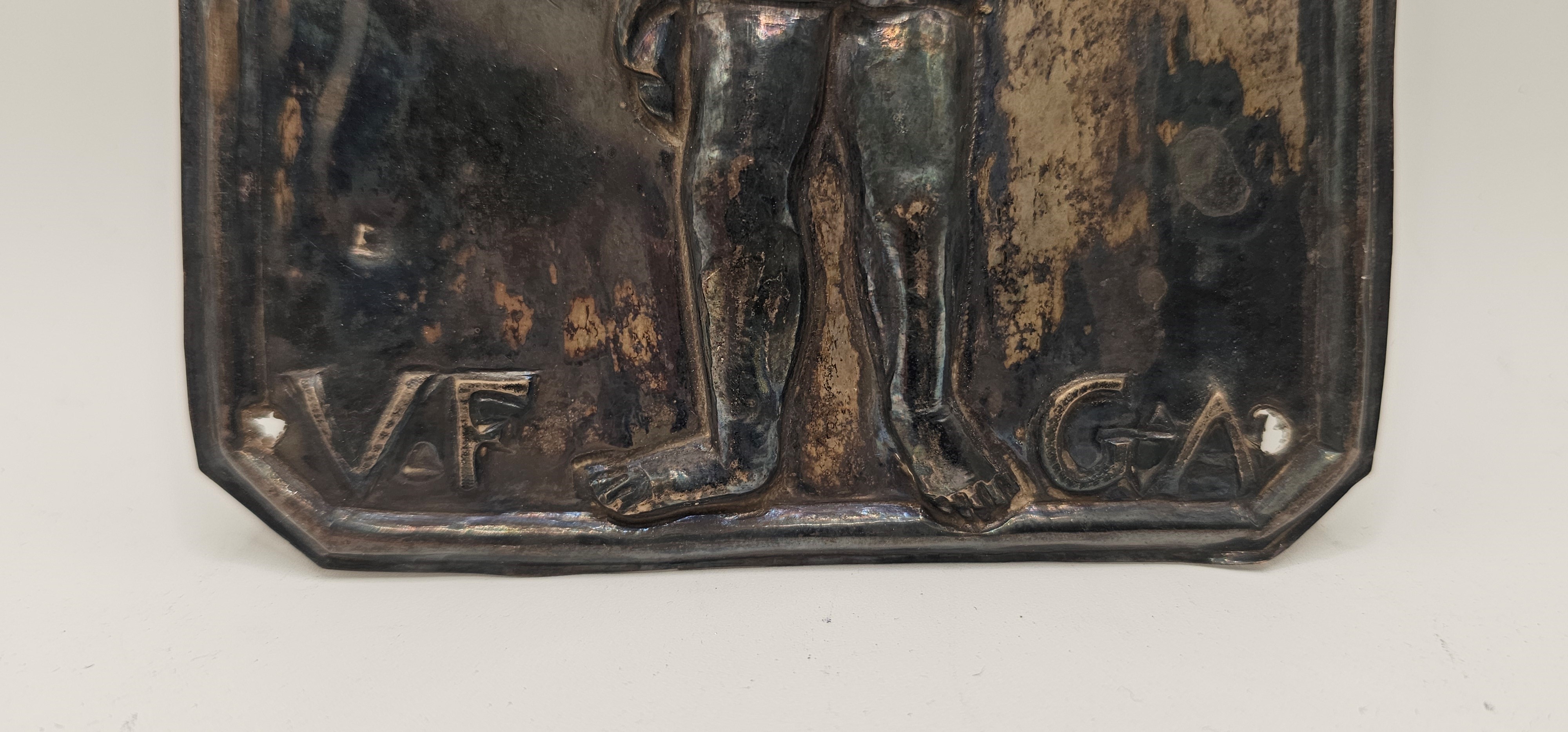 Ex-voto italiano in argento, 833/1000, Napoli (1832–1835/1872)