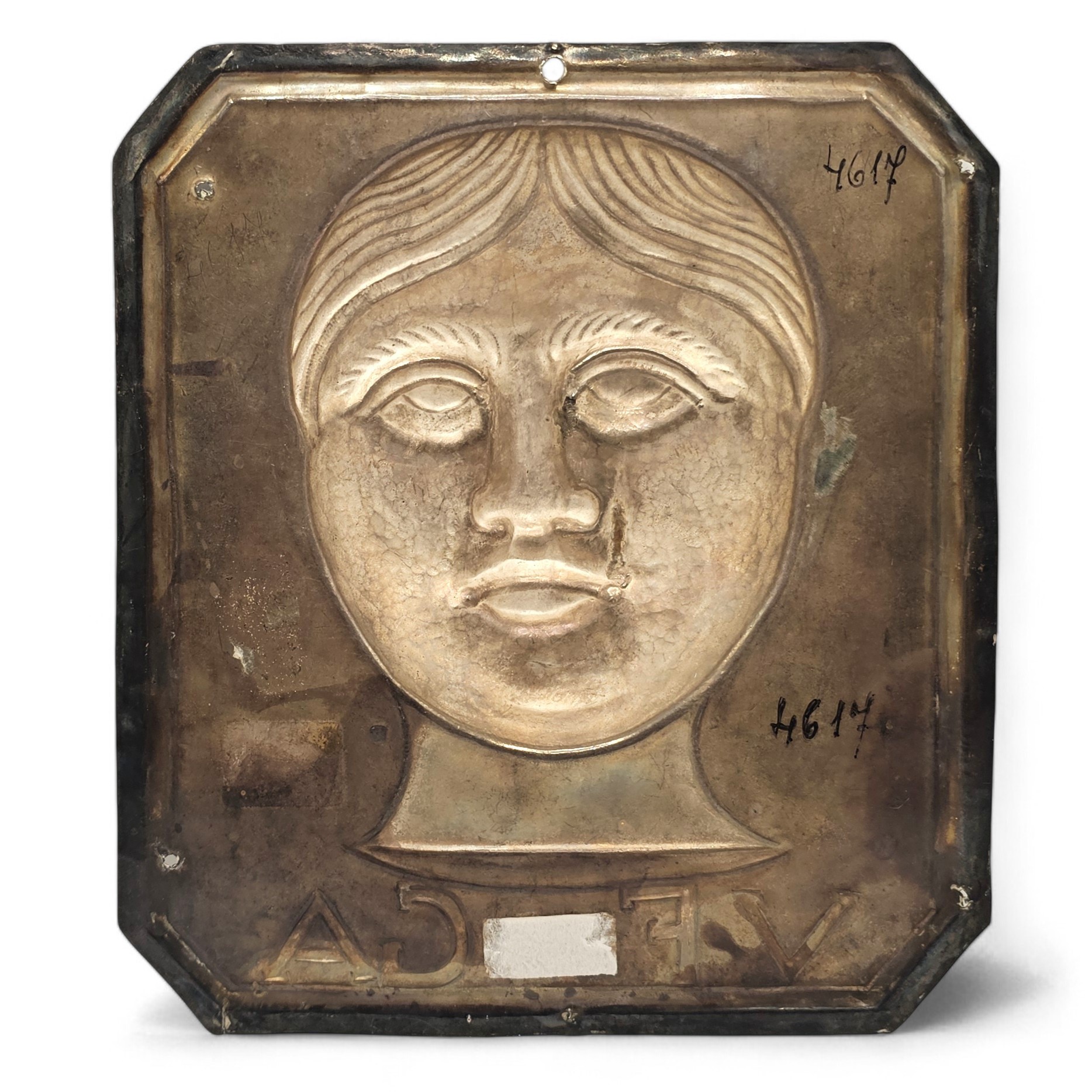 Ex voto italiano in argento (Napoli, 1835-1863)