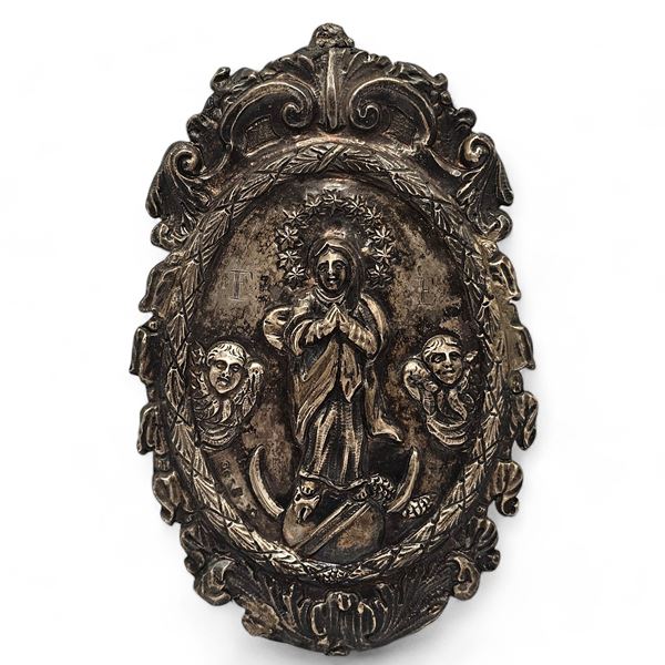 Italian solid silver ex-voto