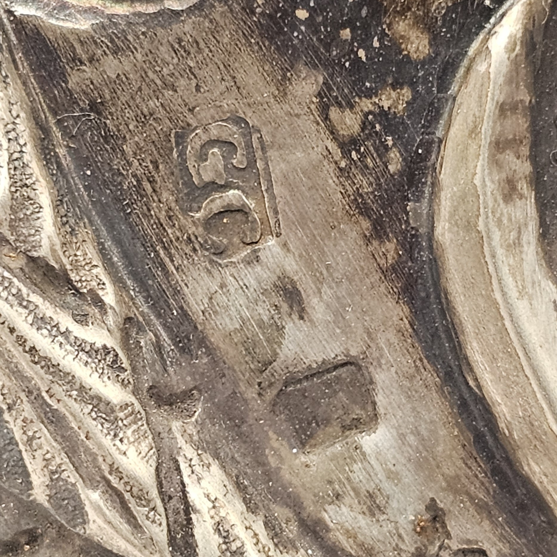 Manifattura napoletana (1832-1872), Ex-voto in argento 833/1000 con Assunzione della Vergine