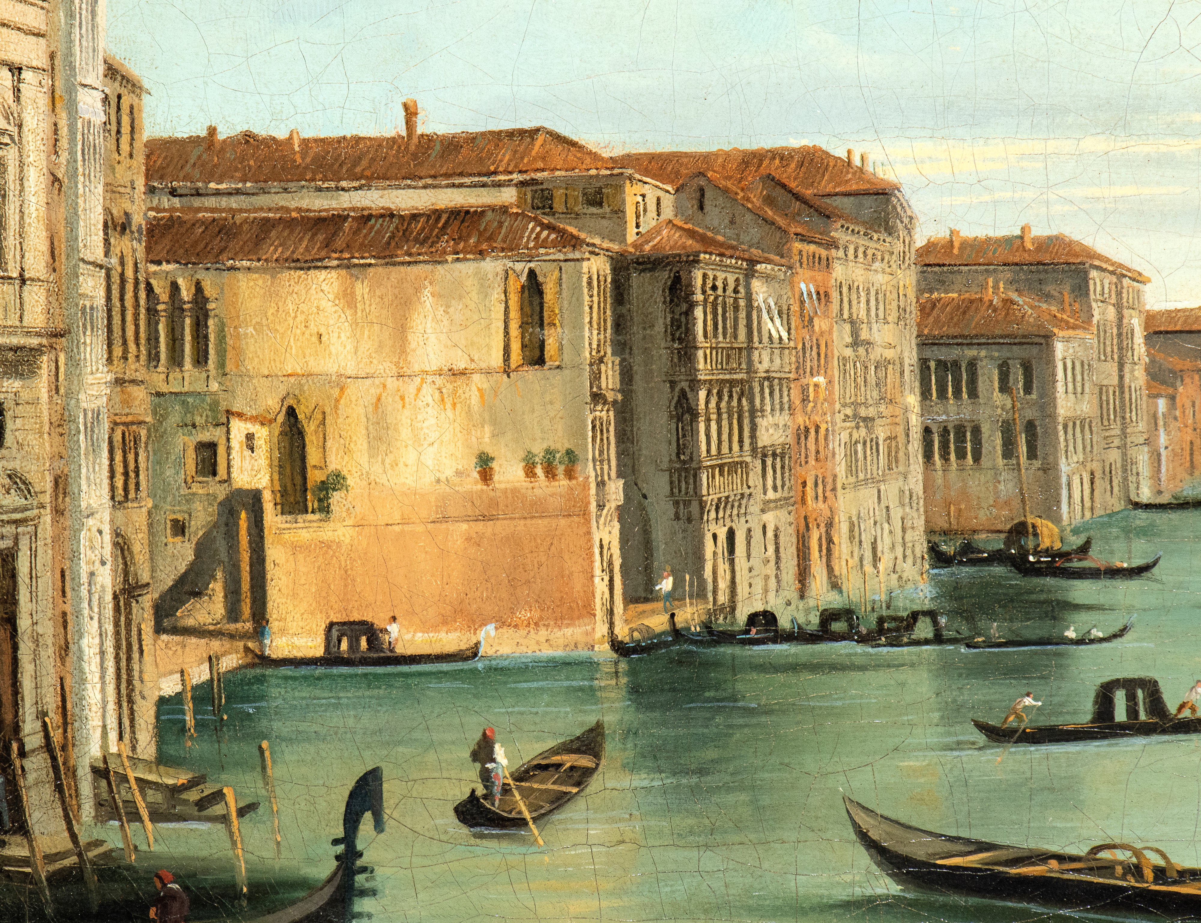 Giuseppe Bernardino Bison - Veduta del Canal Grande Verso Rialto