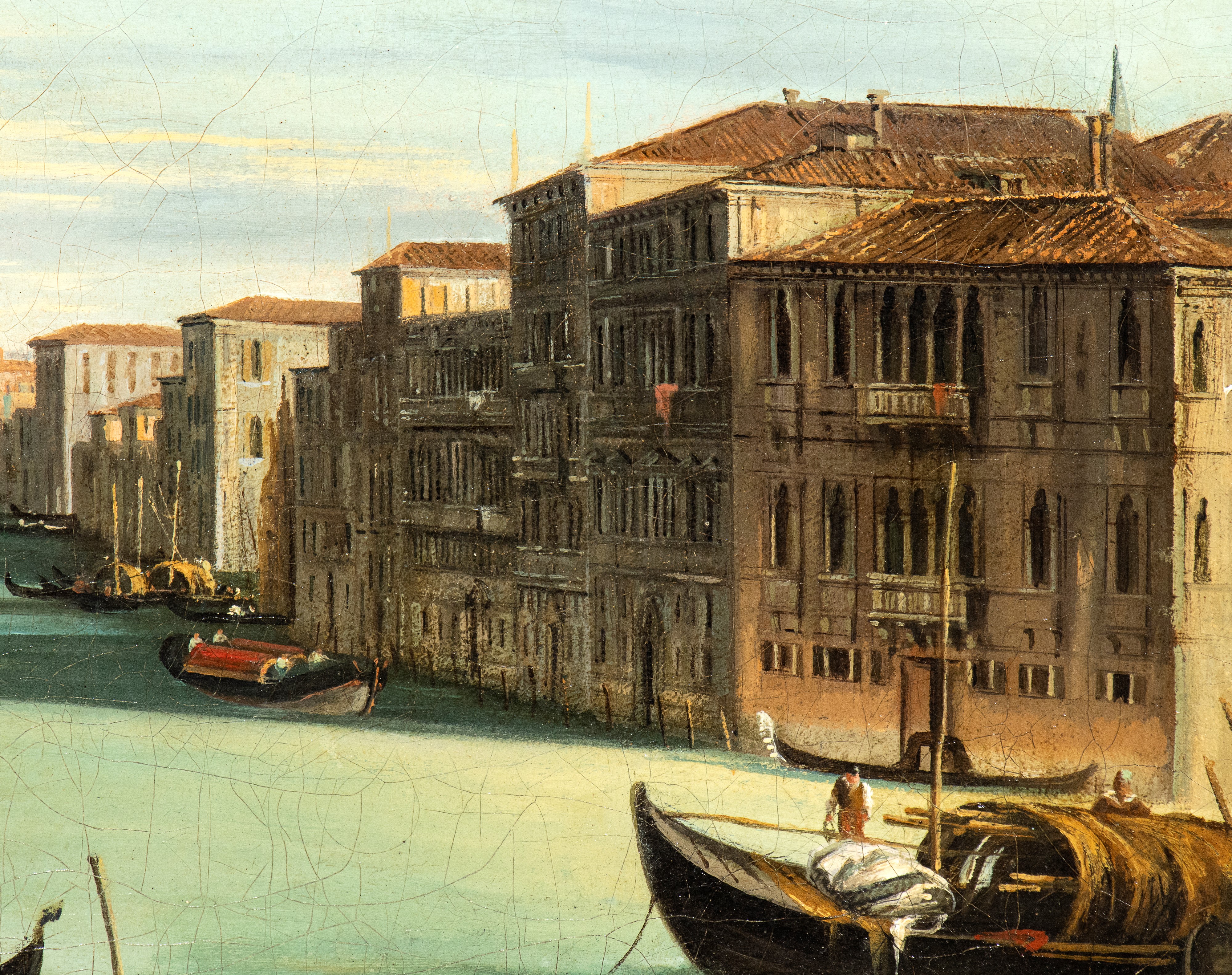 Giuseppe Bernardino Bison - Veduta del Canal Grande Verso Rialto