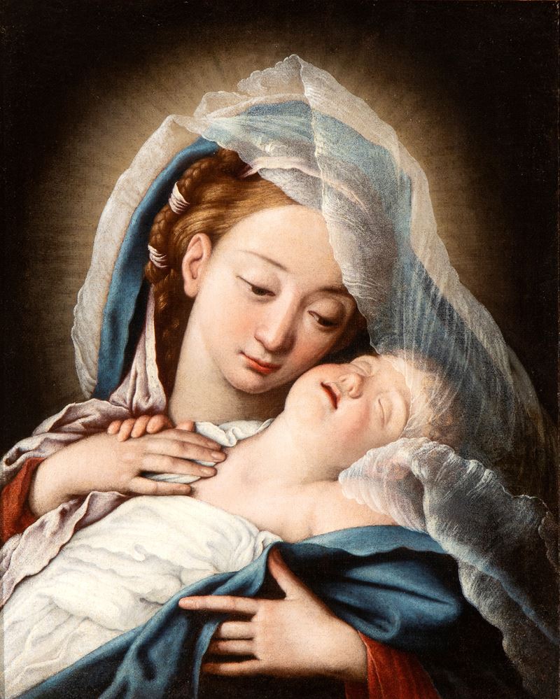 Madonna con Bambino dormiente