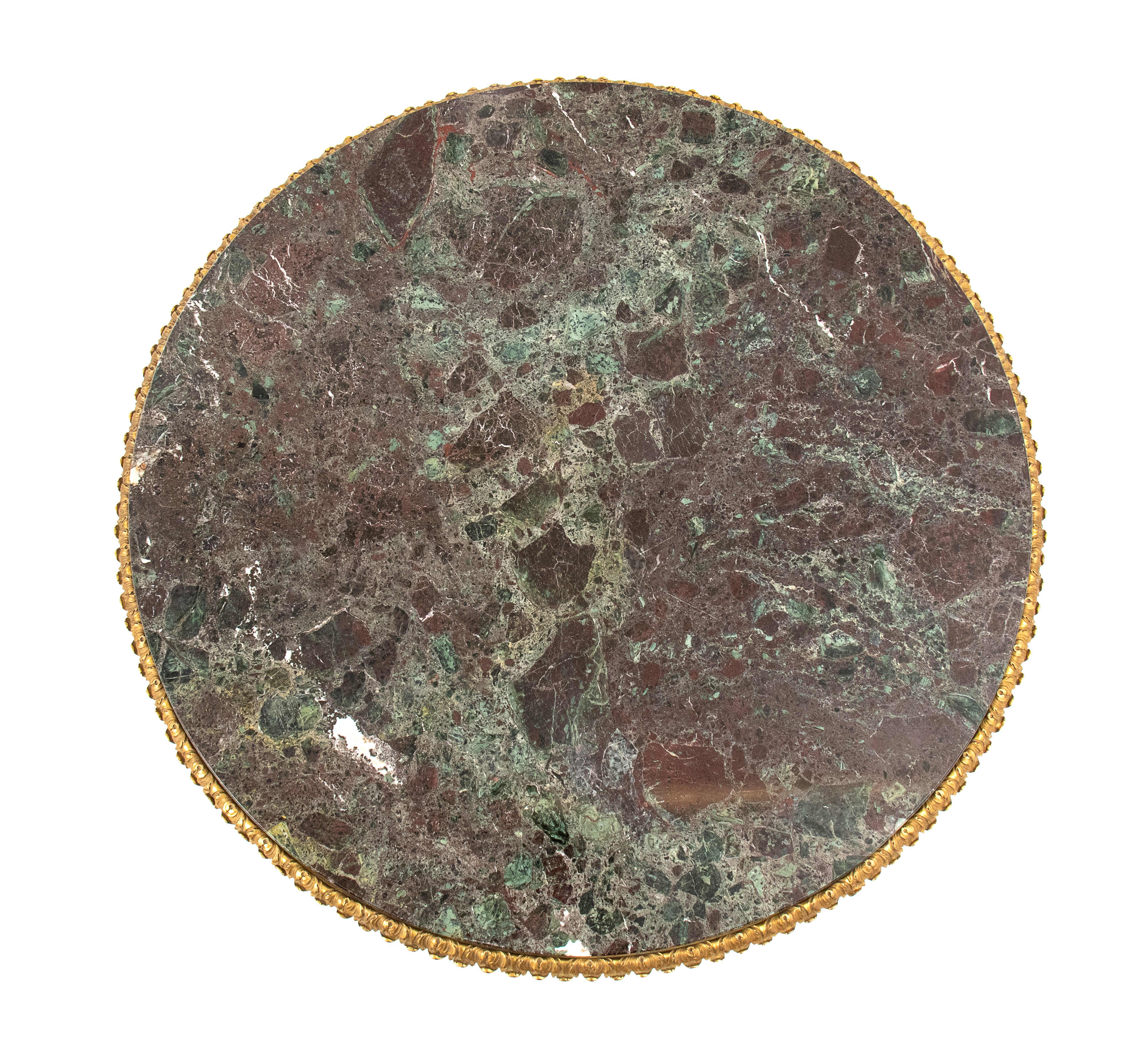 Guéridon Francese in bronzo dorato