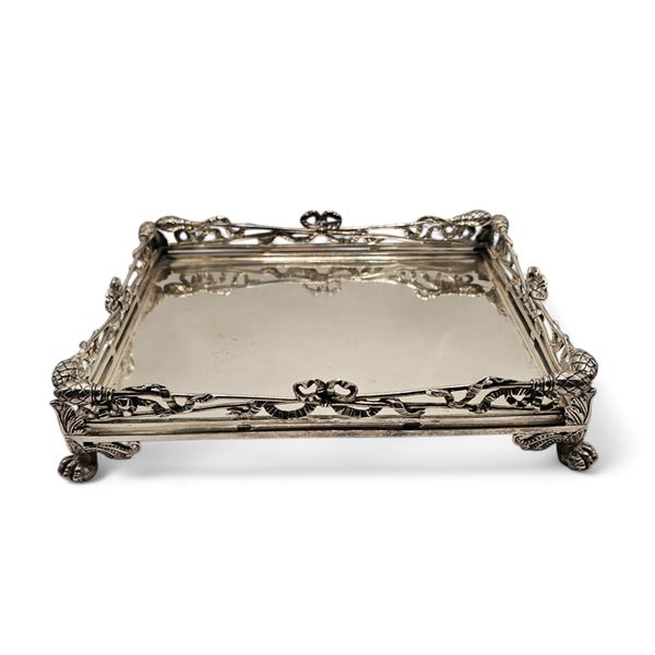 Casolla Giovanni - Solid silver italian tray