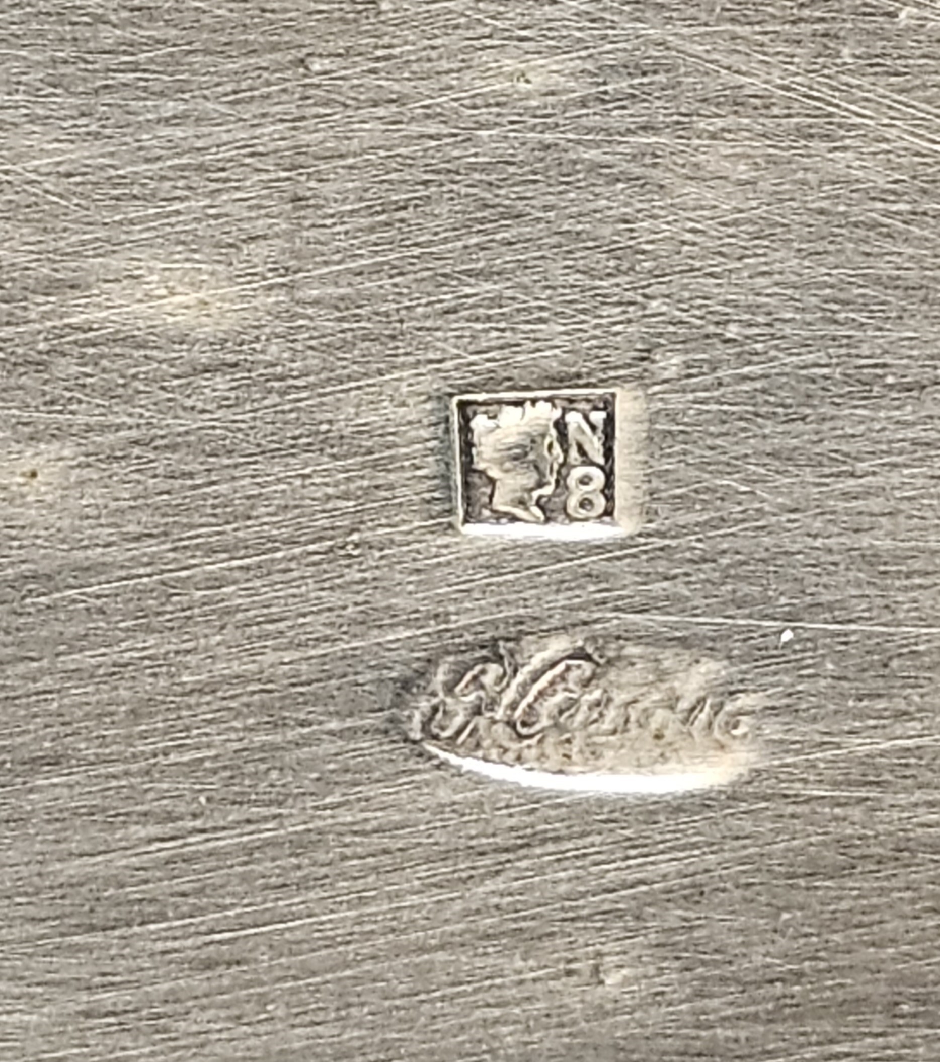 Casolla Giovanni - Vassoio italiano in argento 800/1000