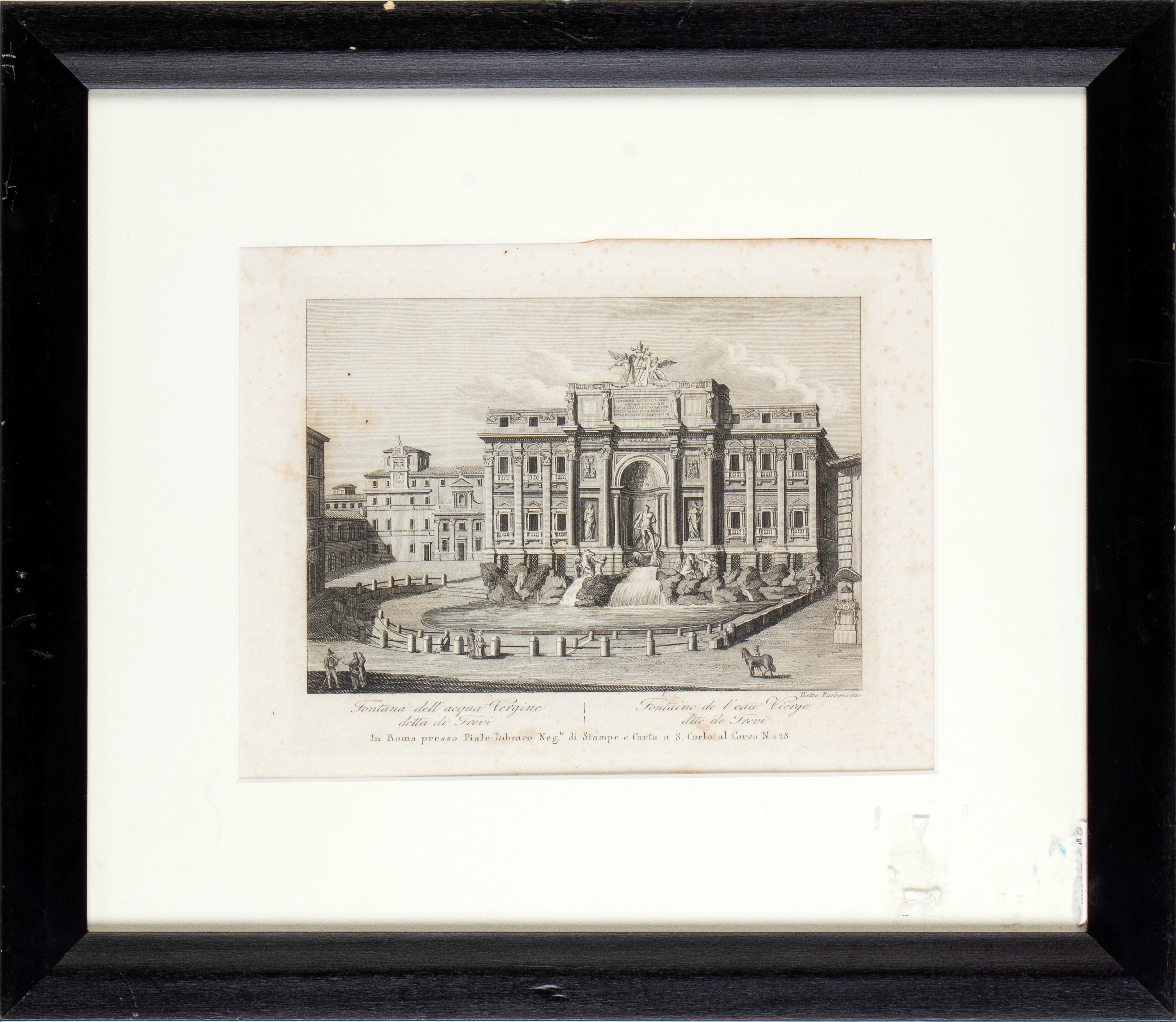 Pietro Parboni - Fontana Dell'acqua Vegine Detta di Trevi
