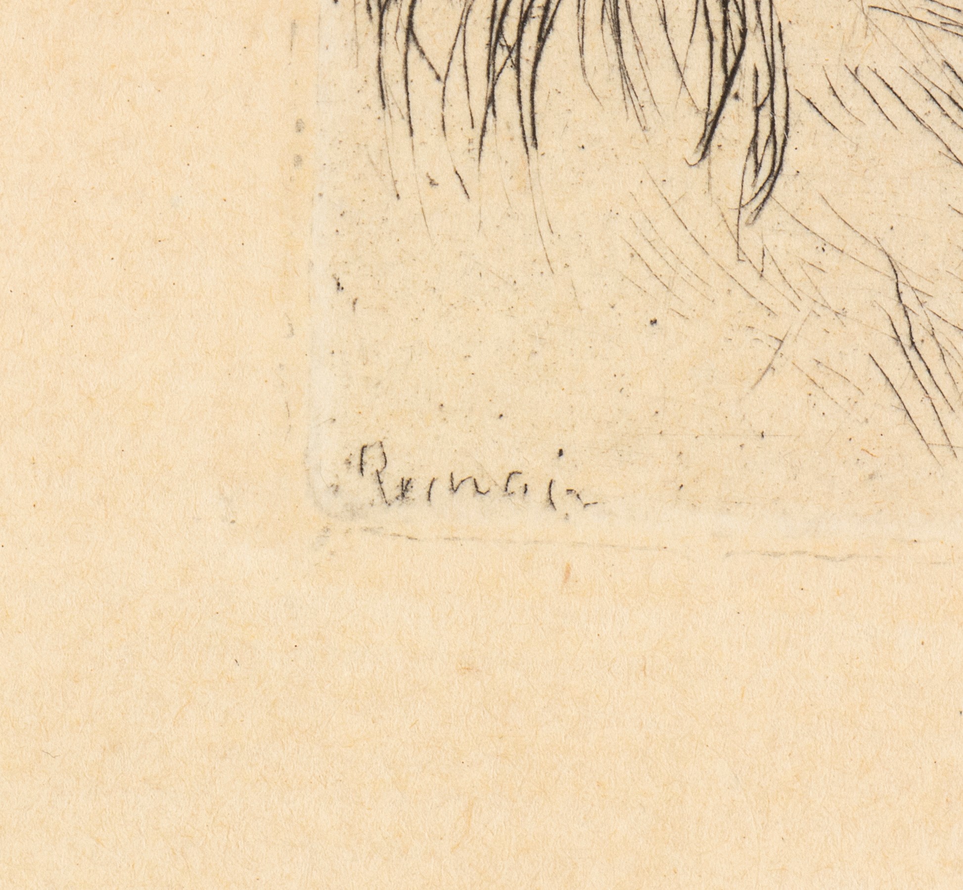 Auguste Renoir - Le Chapeau Épinglé – la Fille De Berthe Morisot Et Sa Cousine (III Versione)