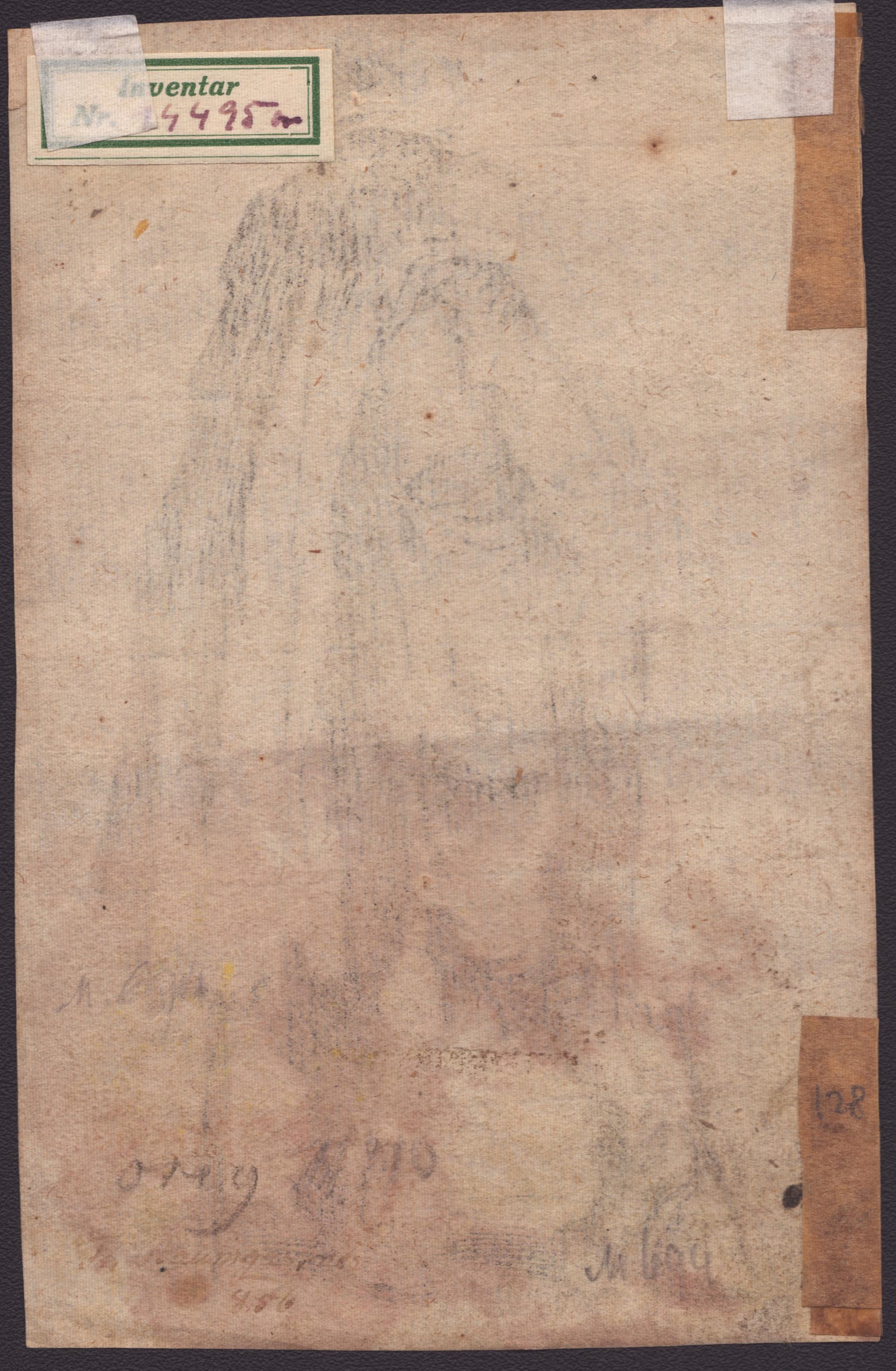 Mendicante con bastoni