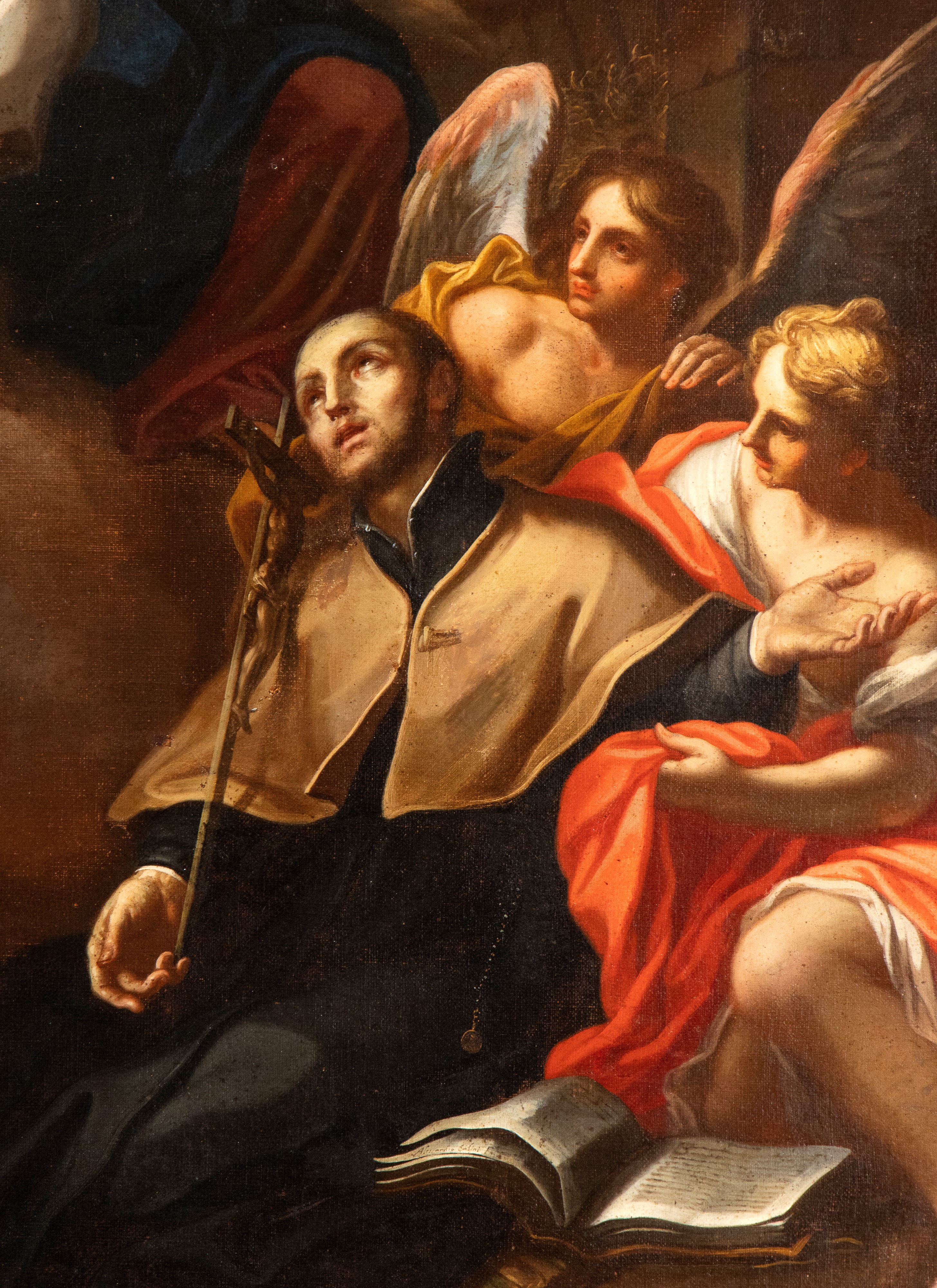 Cristo risorto e la Vergine appaiono a San Fancesco Saverio