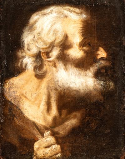 Testa di Uomo con Barba