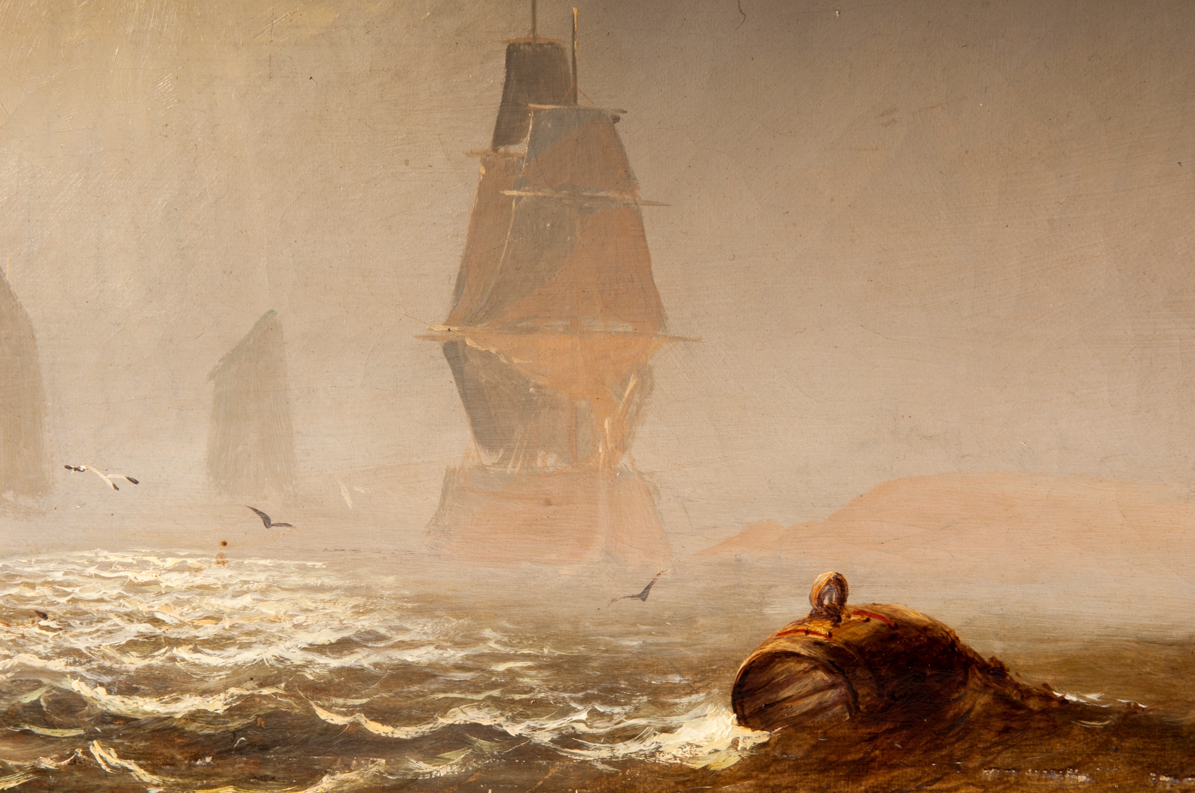 Coppia di vedute marine