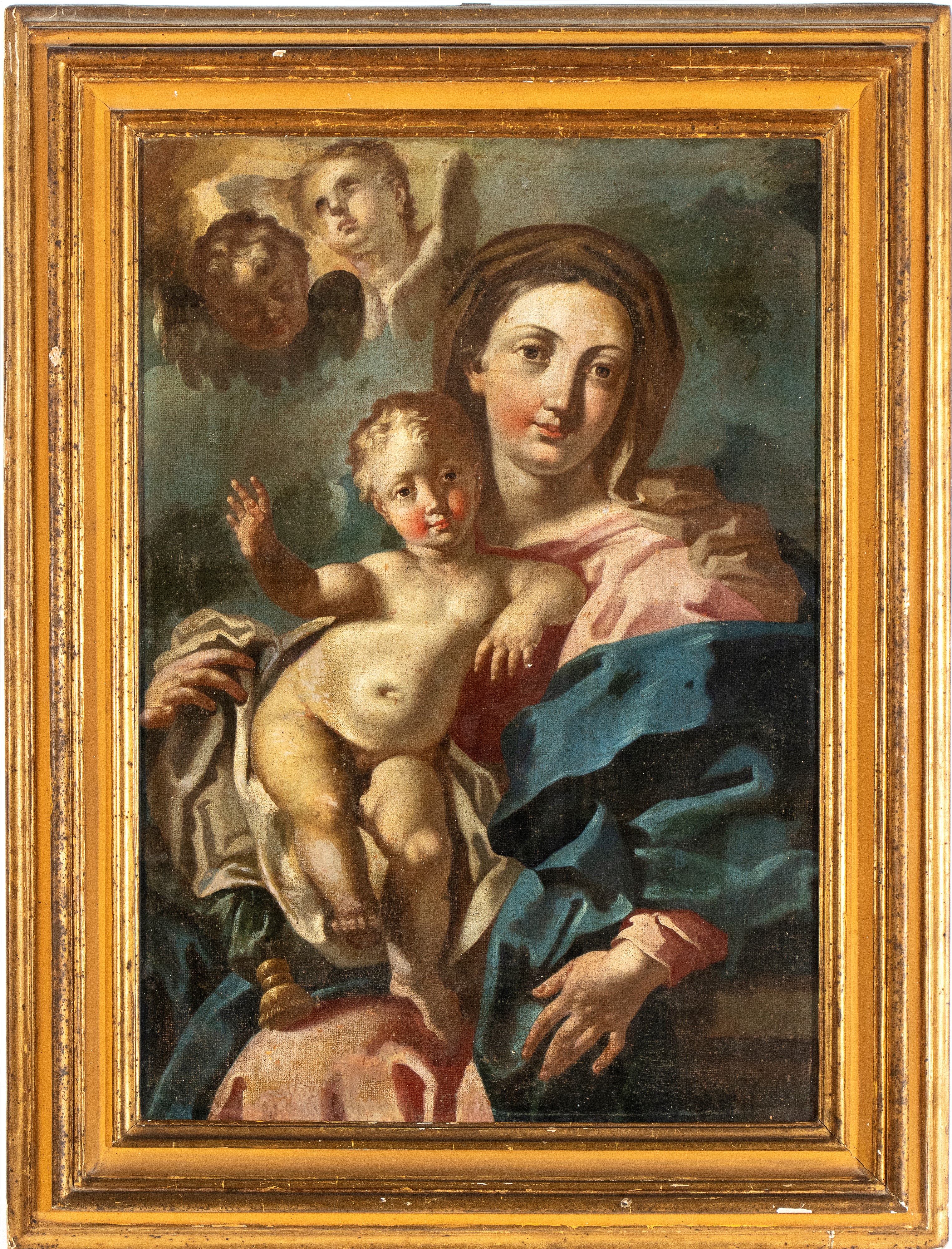 Madonna con Bambino ed angeli