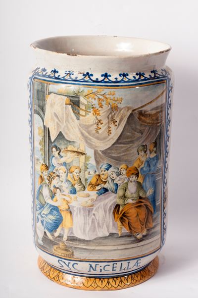 Vaso da Farmacia in Ceramica