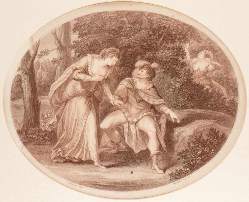 Francesco Bartolozzi - Scena Galante