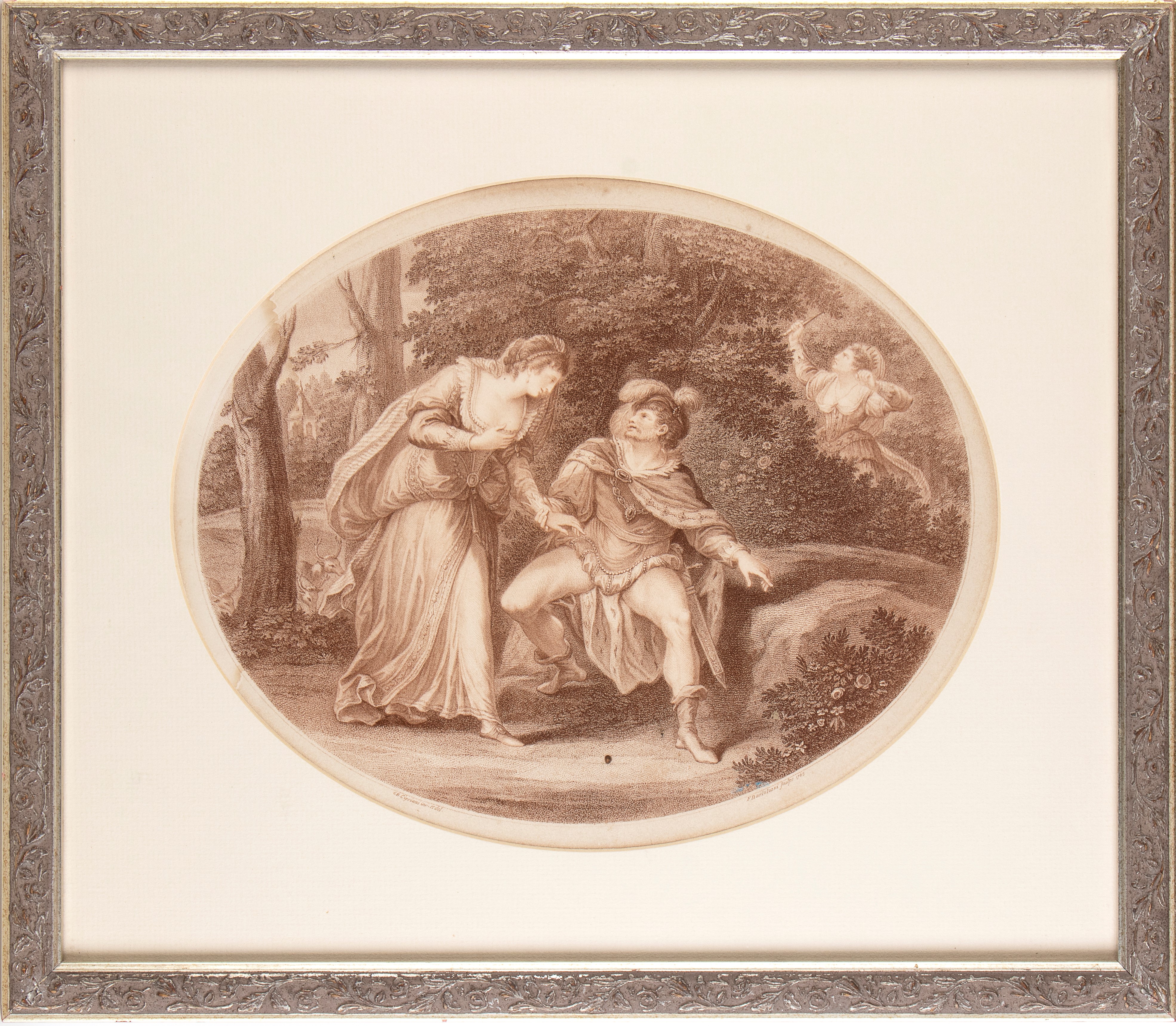 Francesco Bartolozzi - Scena Galante