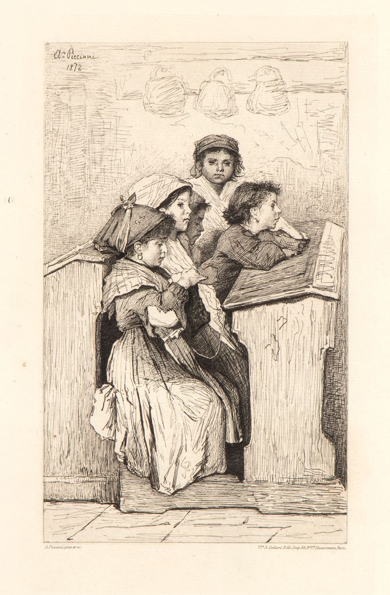 Antonio Piccinni - Lezione a Scuola