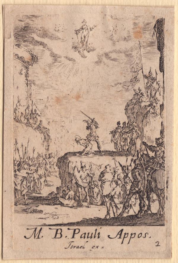 Jacques Callot - Martirio di San Paolo