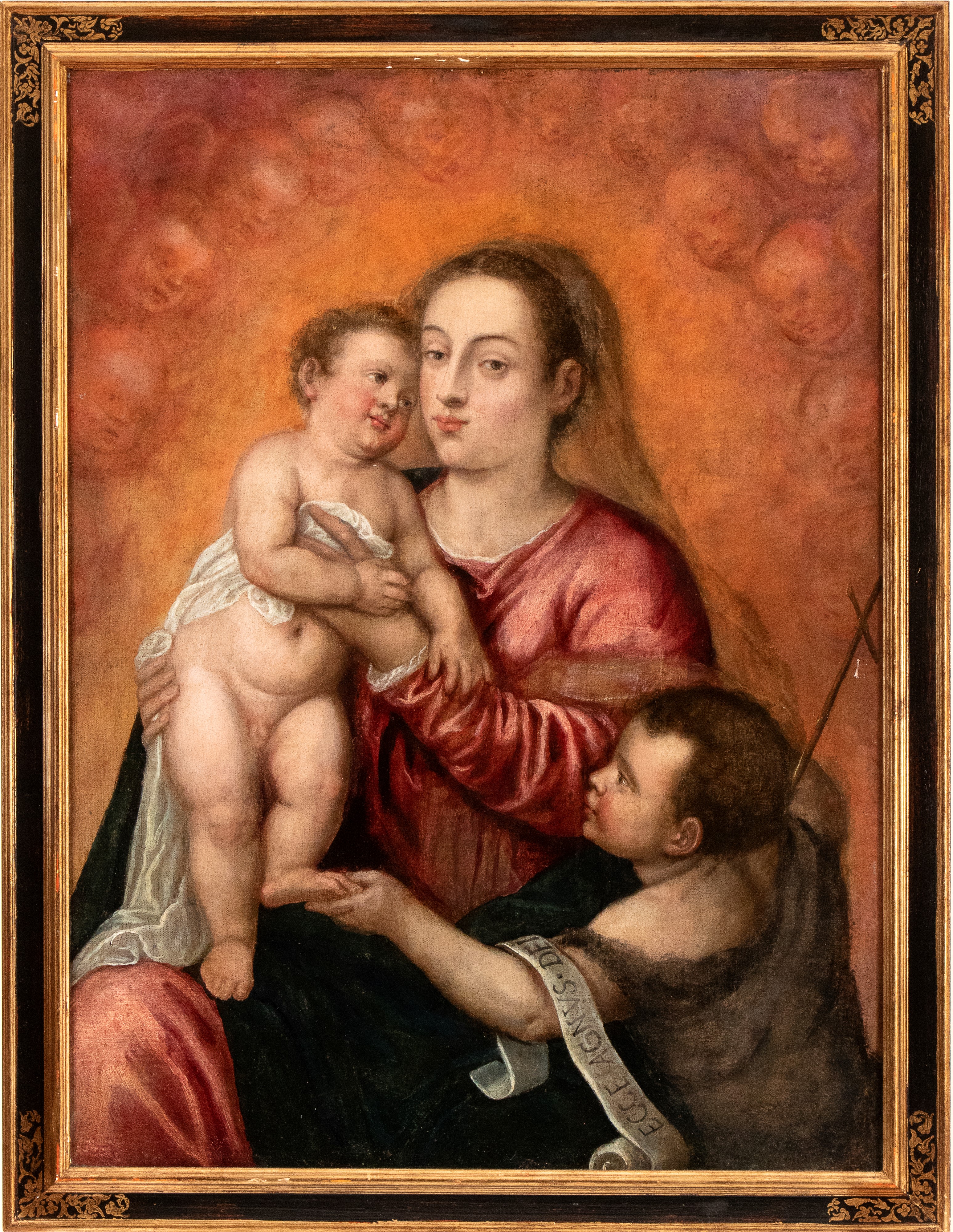 Tiziano Vecellio - Madonna con Bambino e San Giovannino