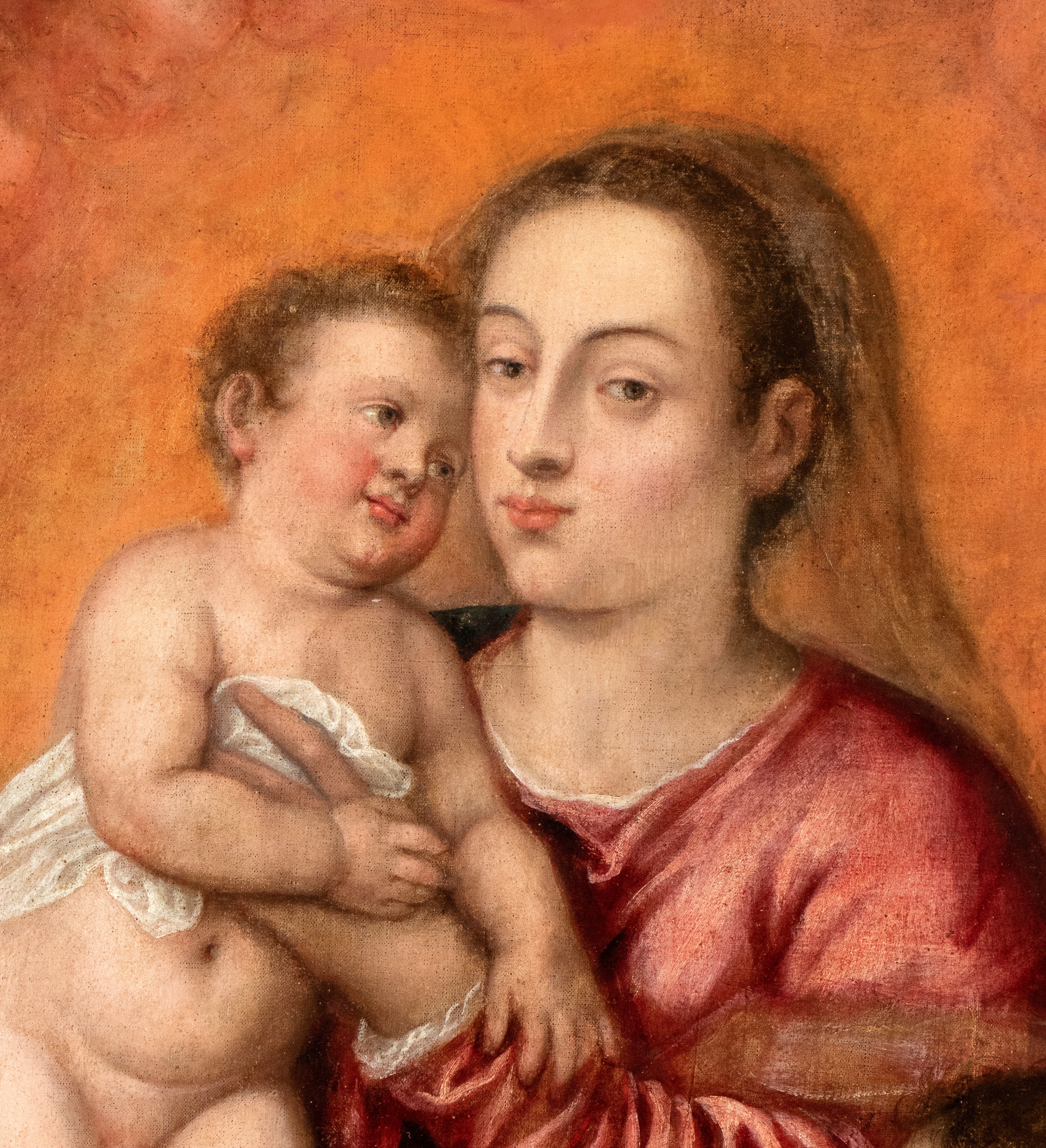 Tiziano Vecellio - Madonna con Bambino e San Giovannino