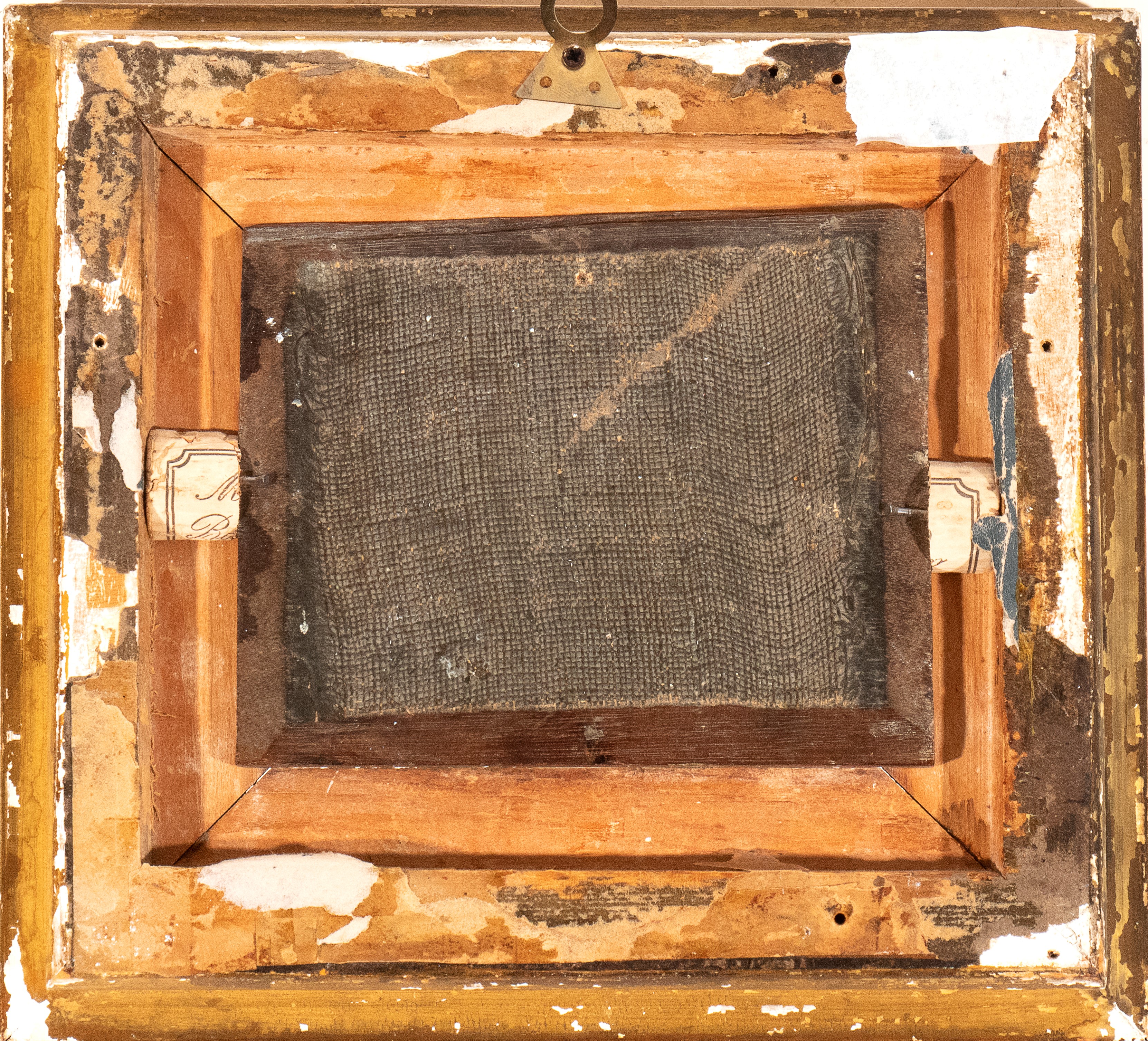 a) Paesaggio costiero con figure, casa e faro sullo sfondo; b) Paesaggio costiero con figure e mu...