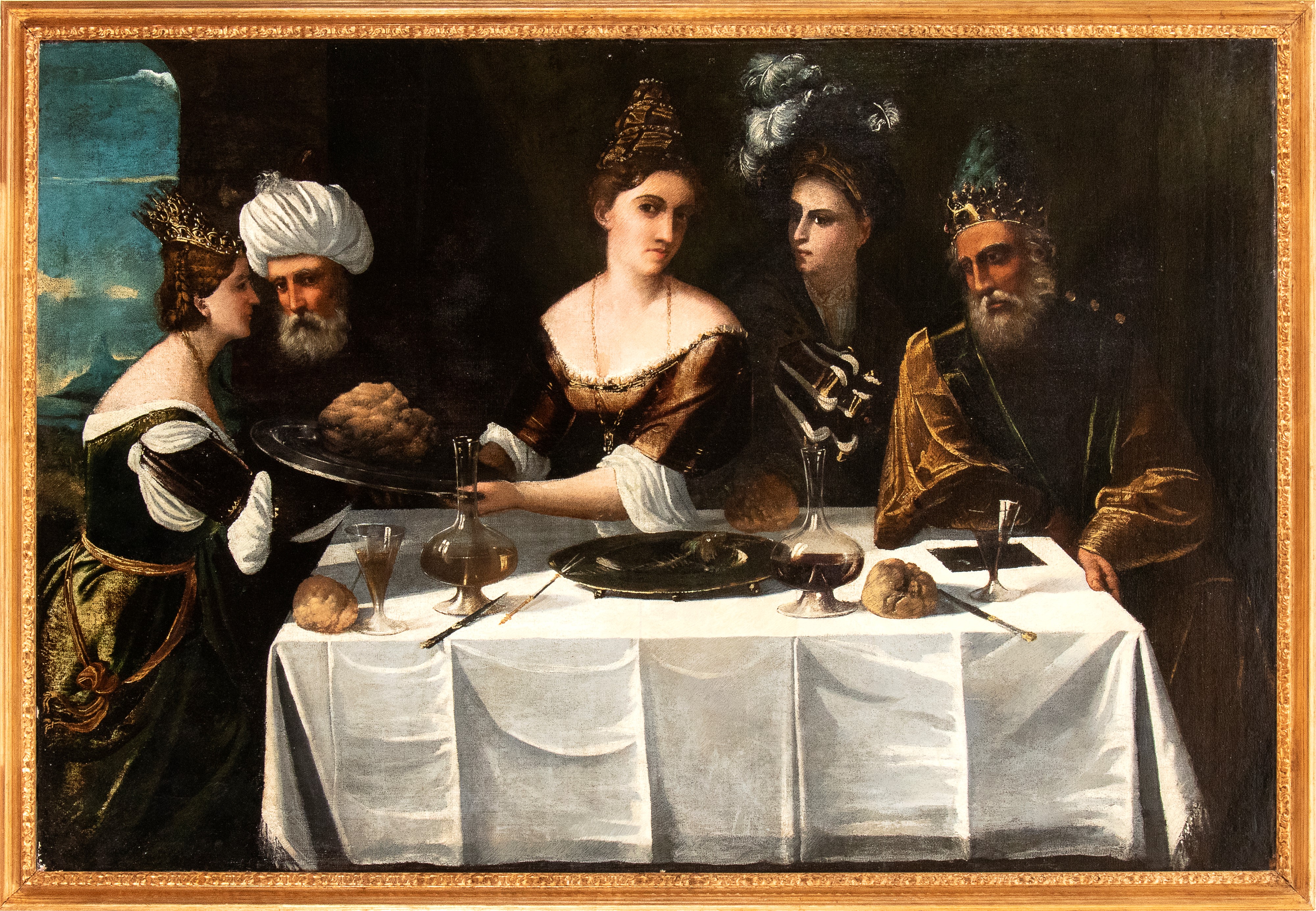 Artista Lombardo, XVI Secolo - Banchetto Regale