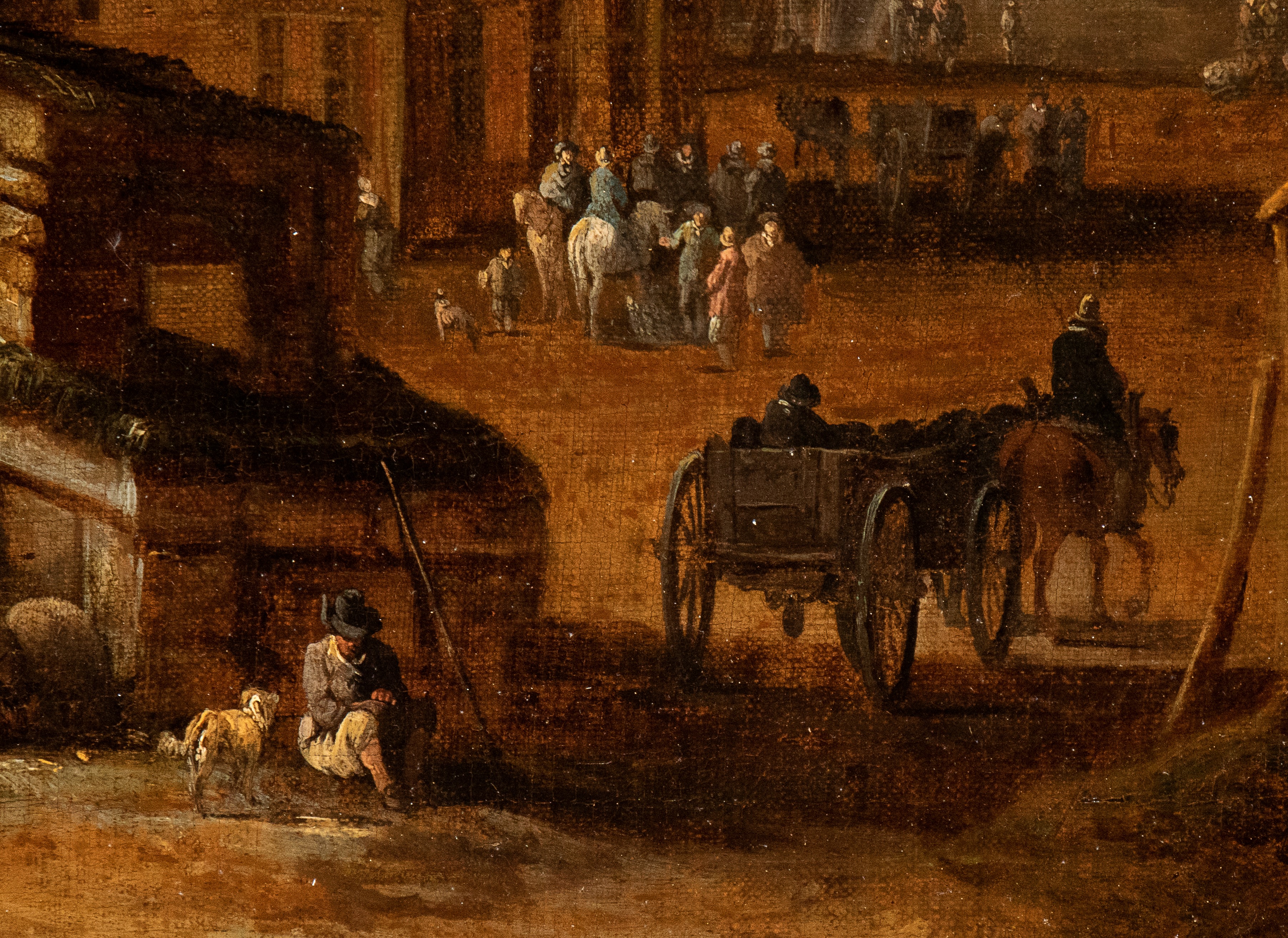 Pieter Jans Bout - Veduta Fantastica di Città Nordica