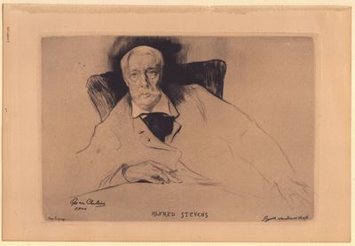 Ritratto di Alfred Stevens
